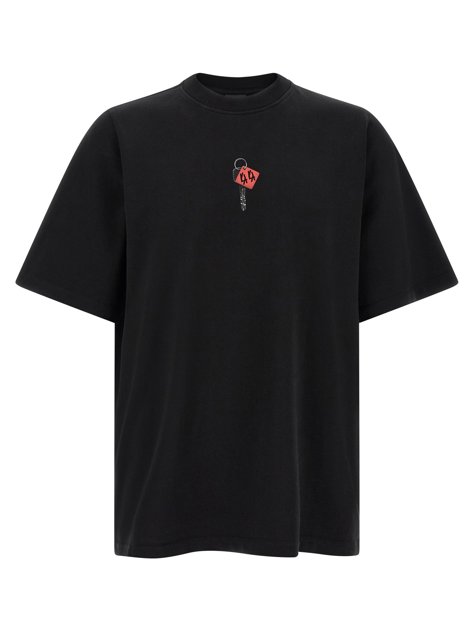 44 Label T-Shirt With Padlock Print