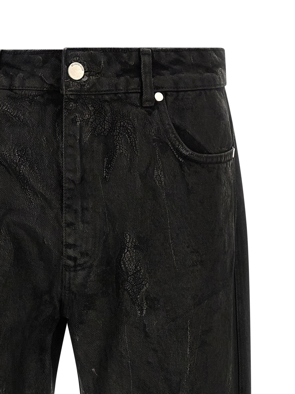 44 Label Black 'Darkened' Jeans