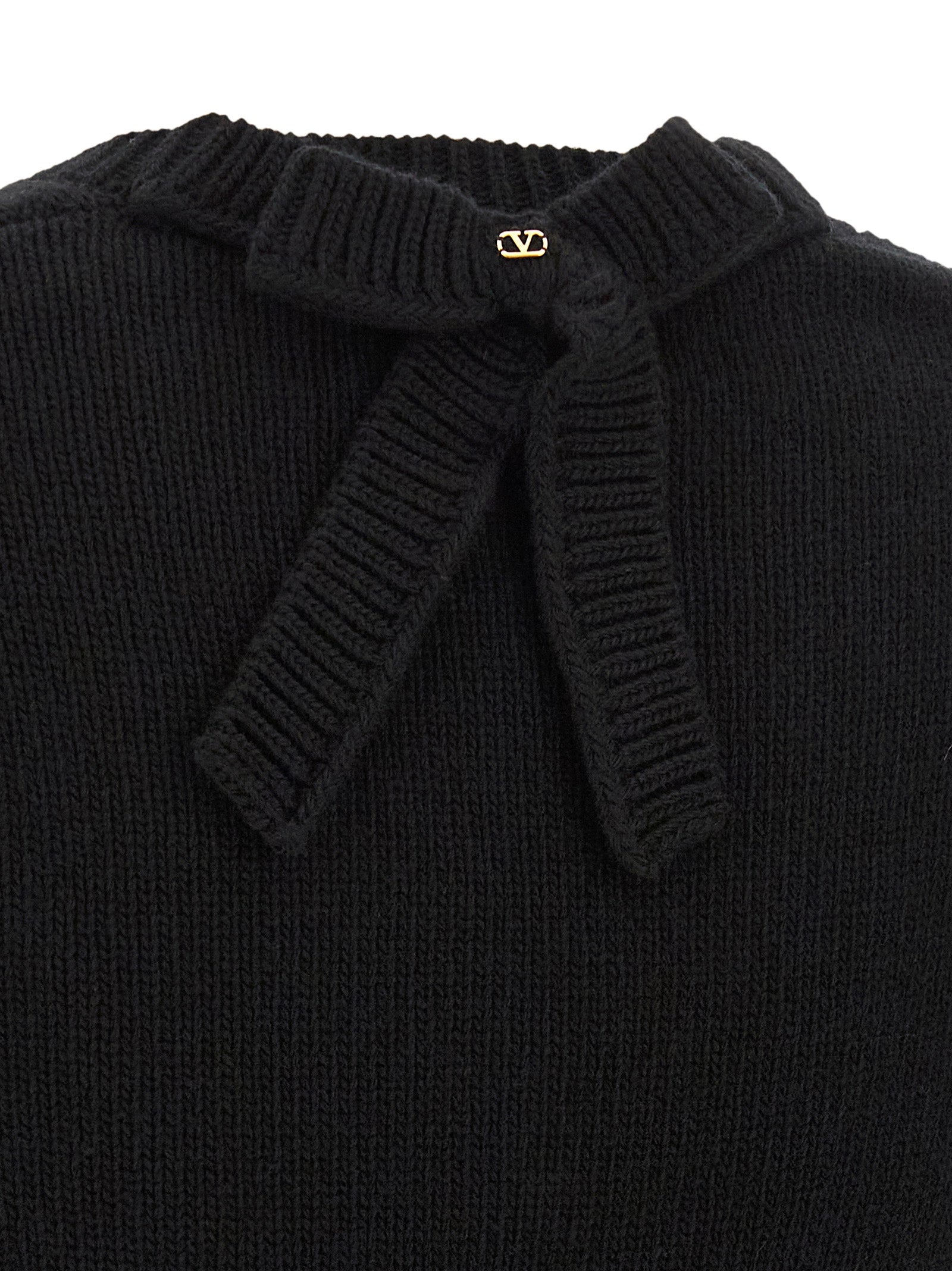 Valentino Garavani Valentino Garavani Vlogosignature Bow Sweater