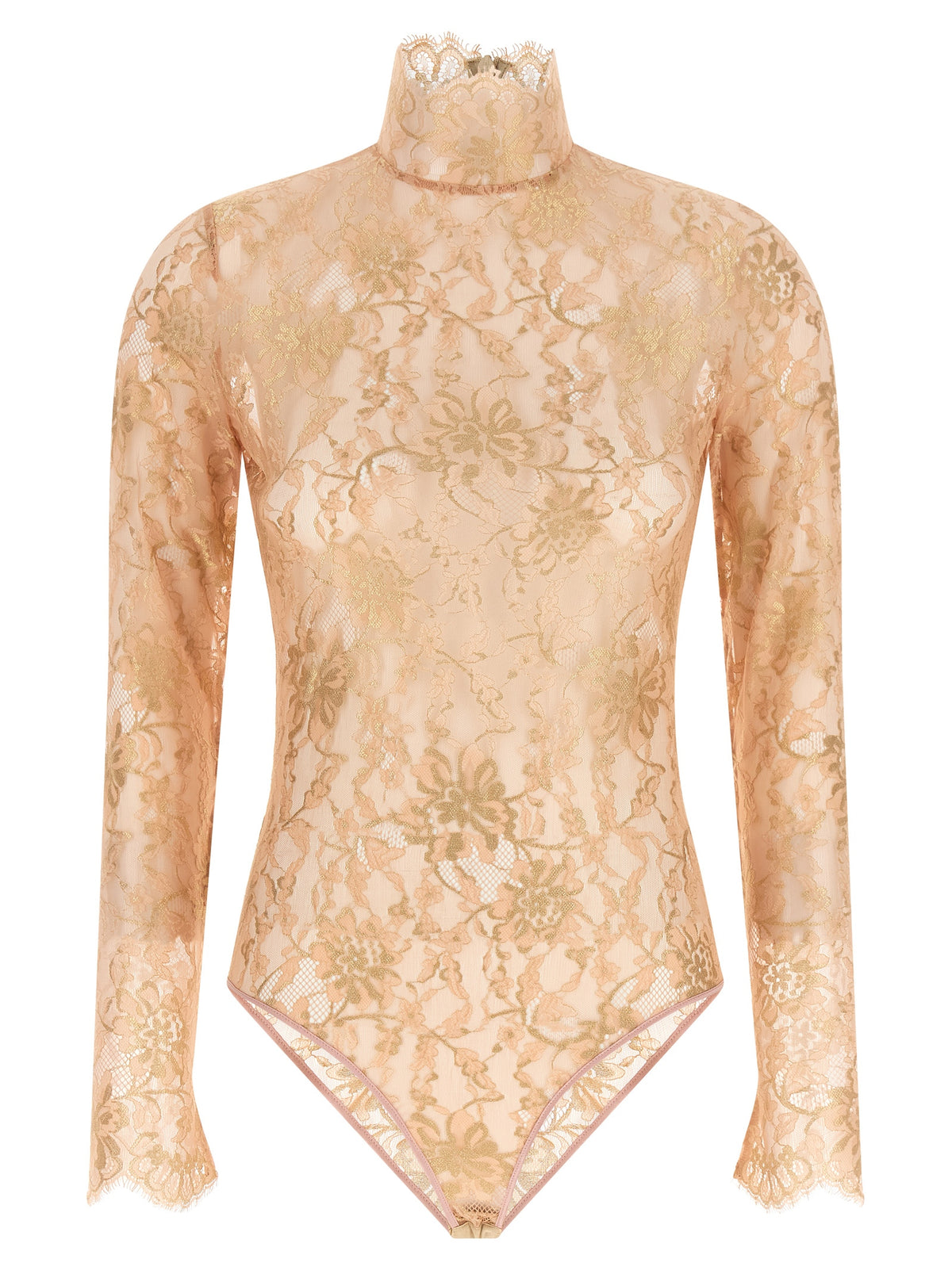 Valentino Garavani Valentino Garavani Lurex Lace Bodysuit