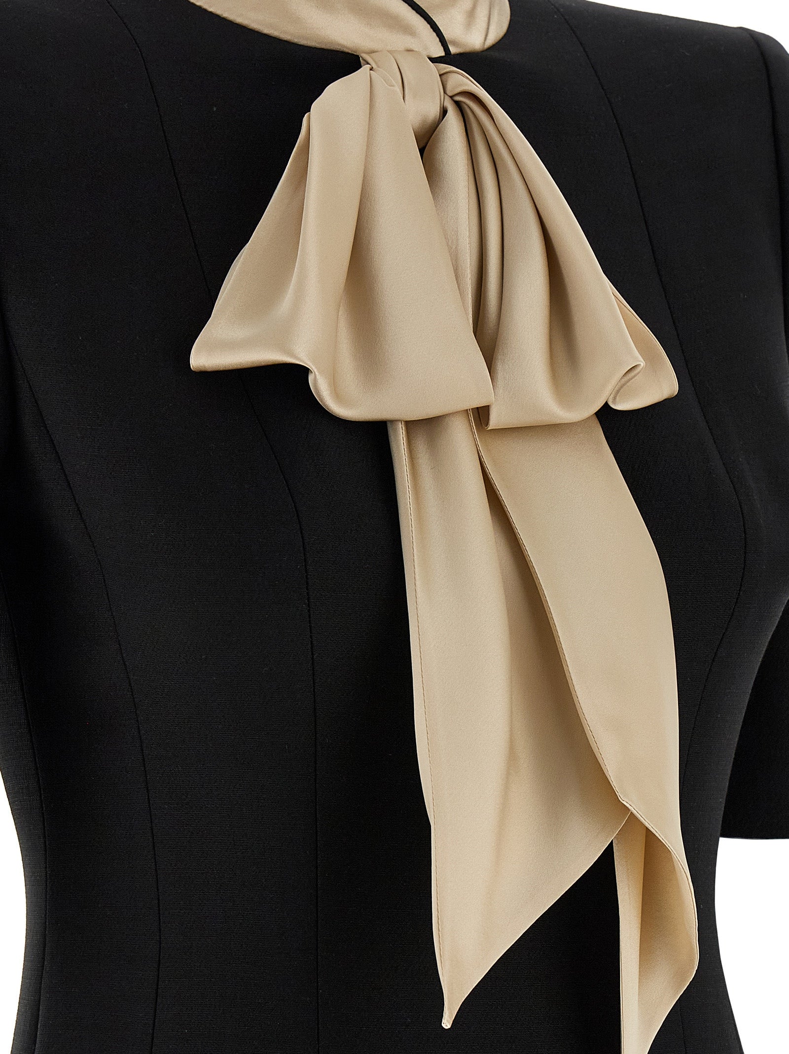 Valentino Garavani Valentino Garavani Wool And Silk Dress