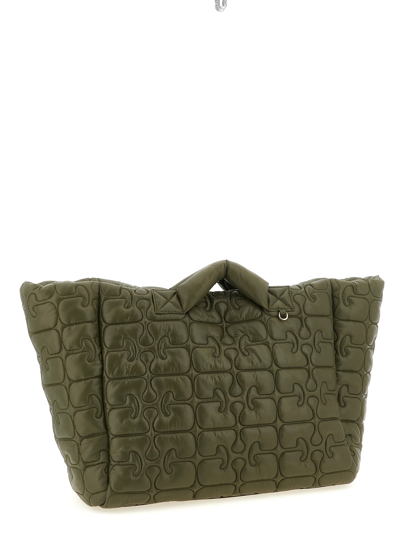 Ganni 'Quilted Re-Tech Xxl Tote' Shopping Bag