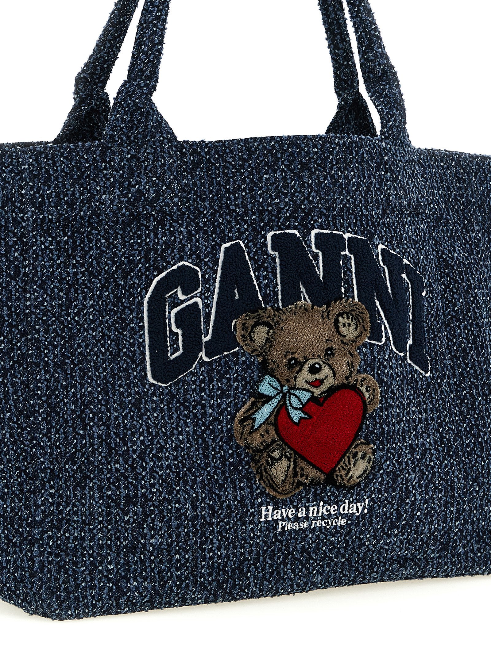 Ganni Medium 'Bear' Shopping Bag
