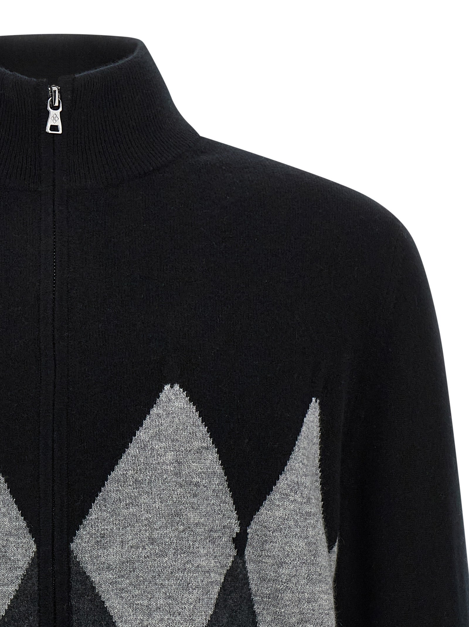 Ballantyne Cardigan Argyle