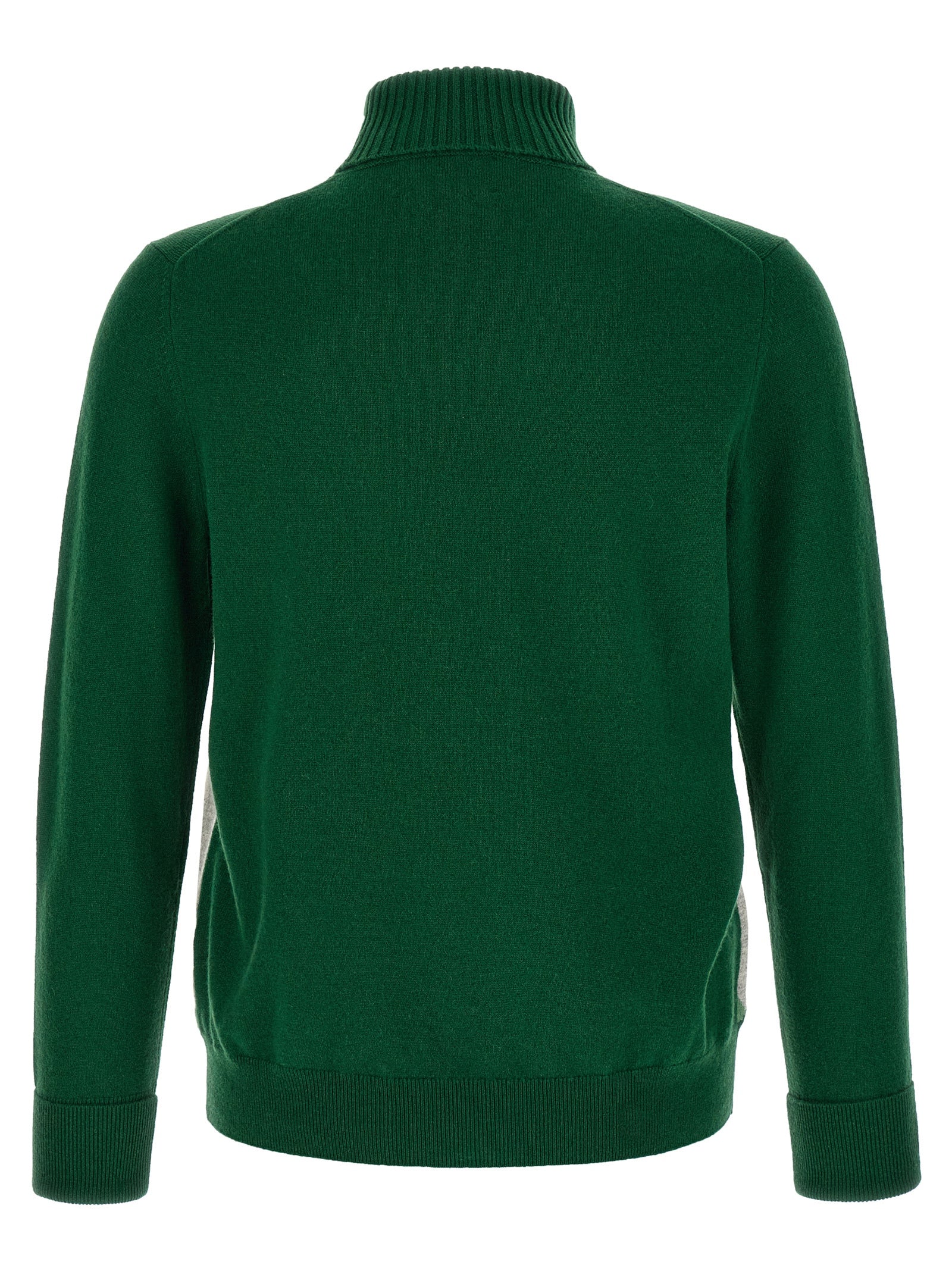 Ballantyne 'Classic Diamond' Intarsia Turtleneck Sweater