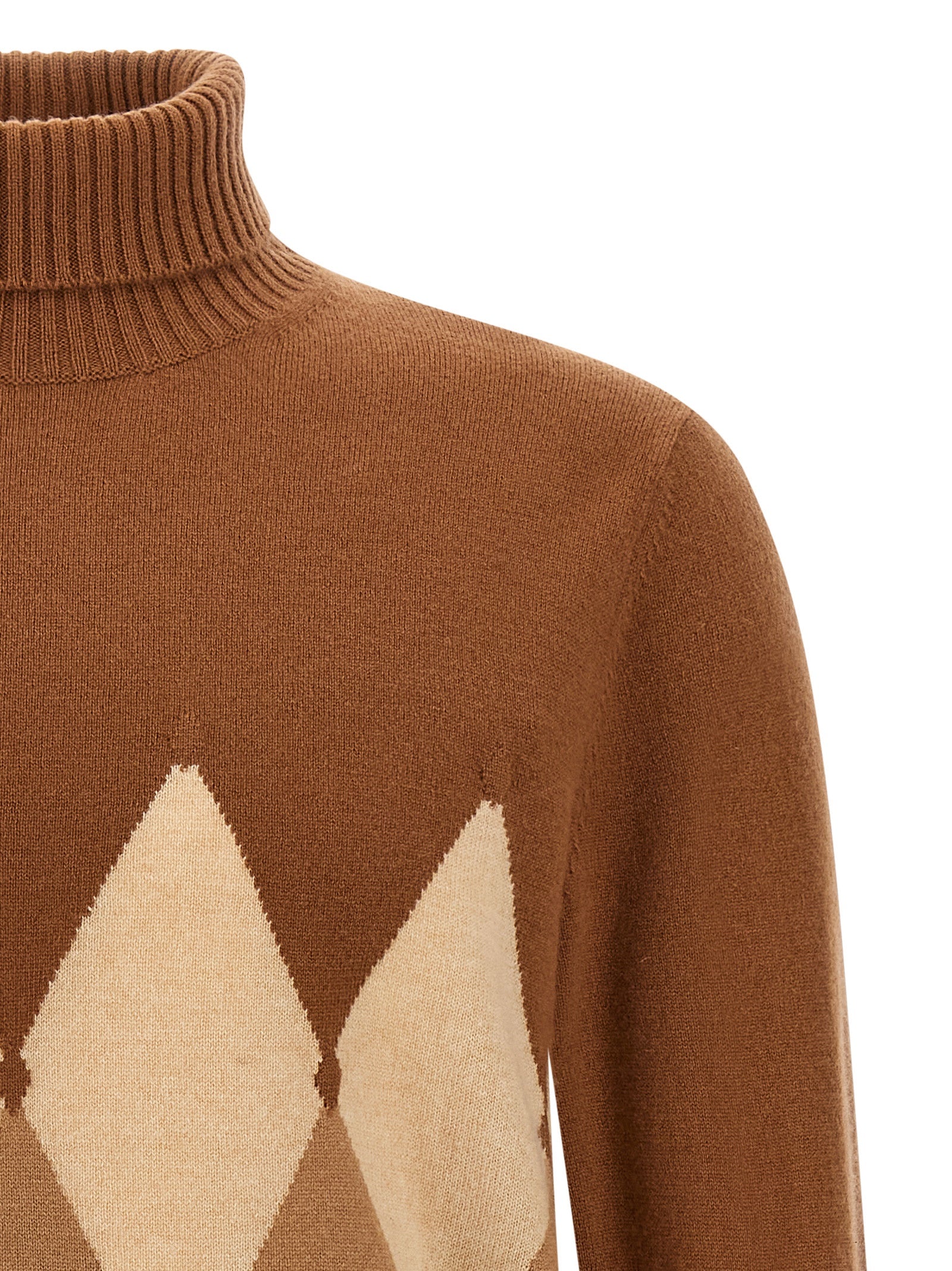 Ballantyne Argyle Turtleneck