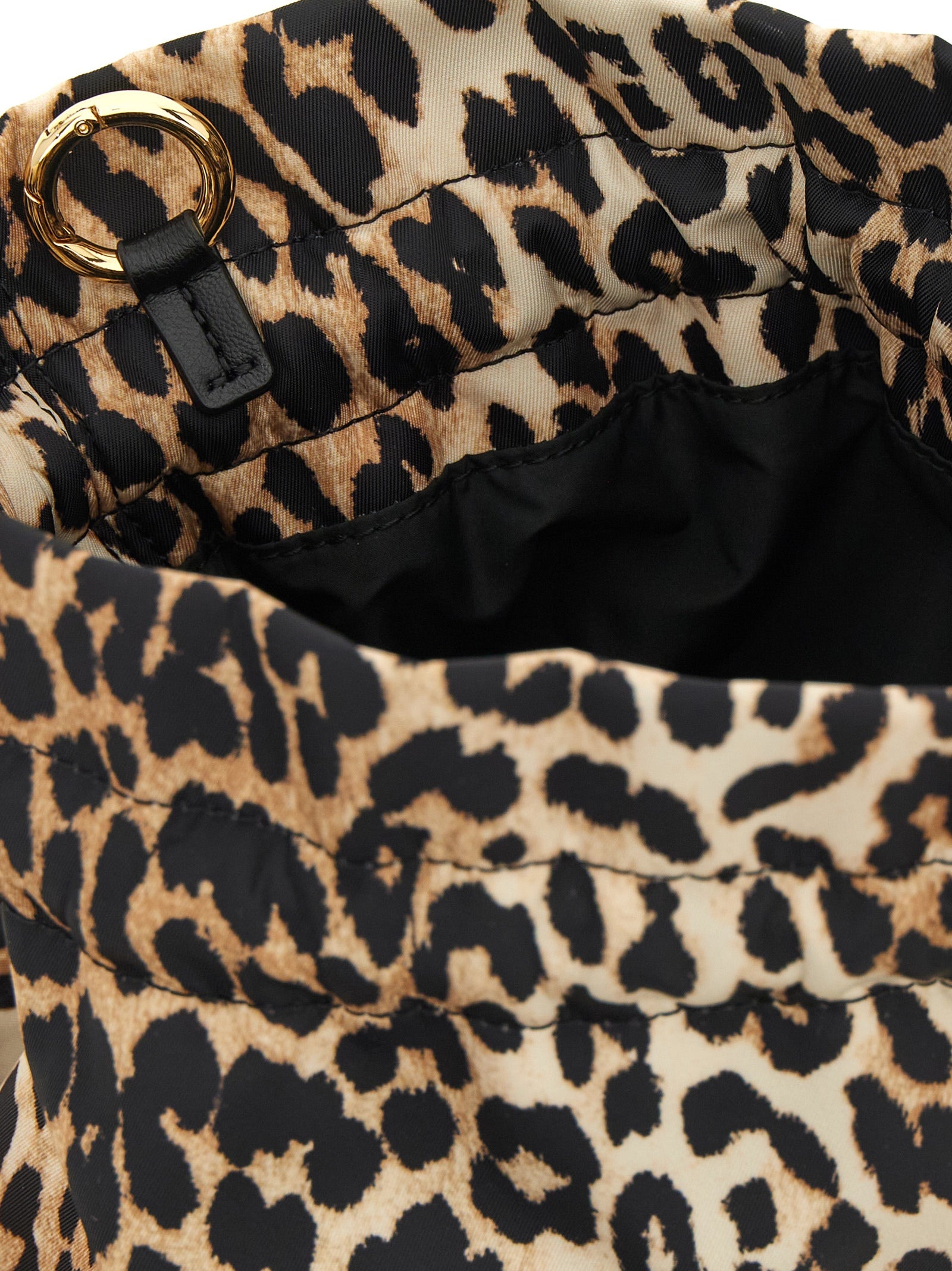 Ganni Animalier Pouch