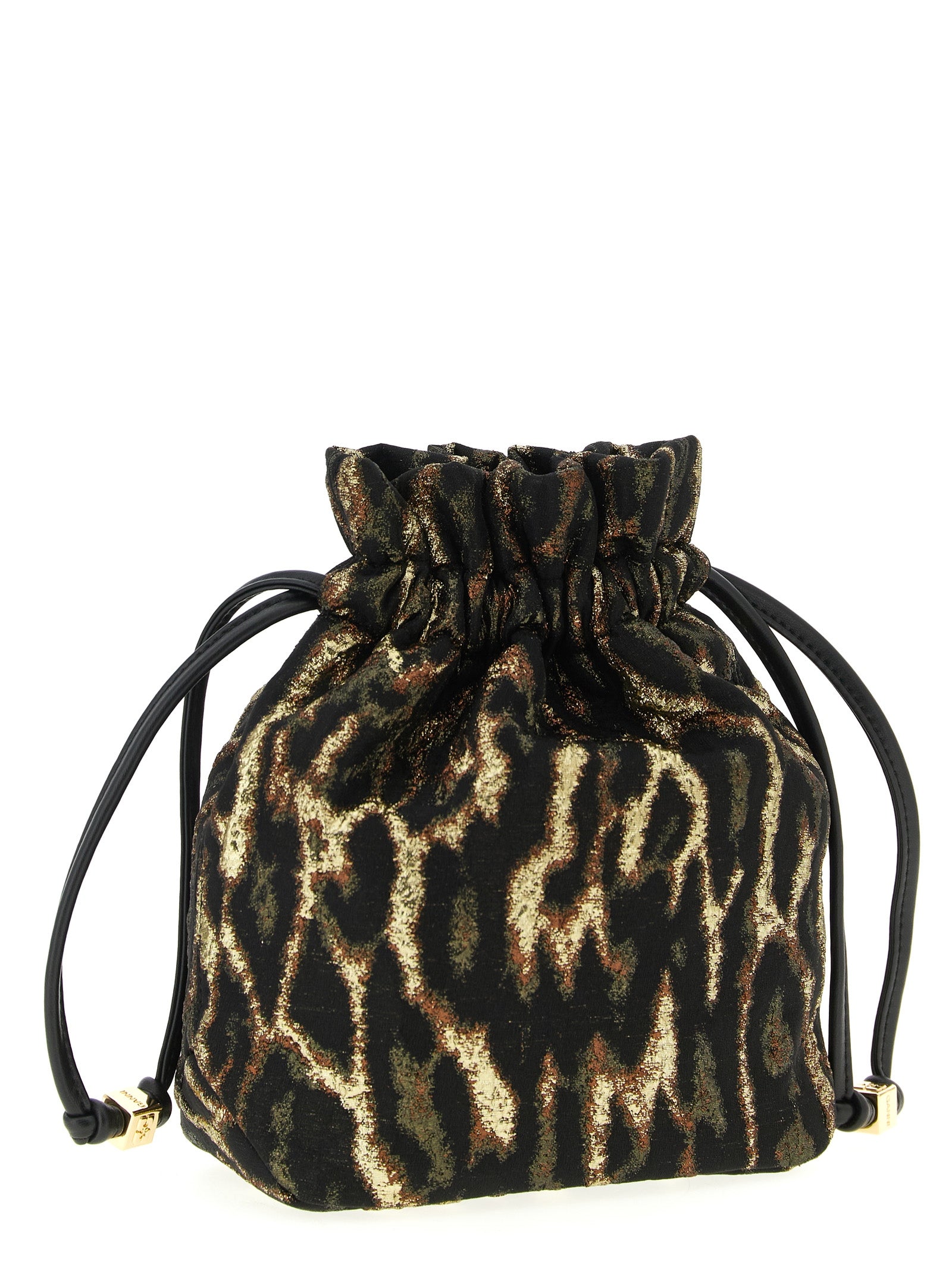 Ganni 'Metallic Bou Bucket' Pouch