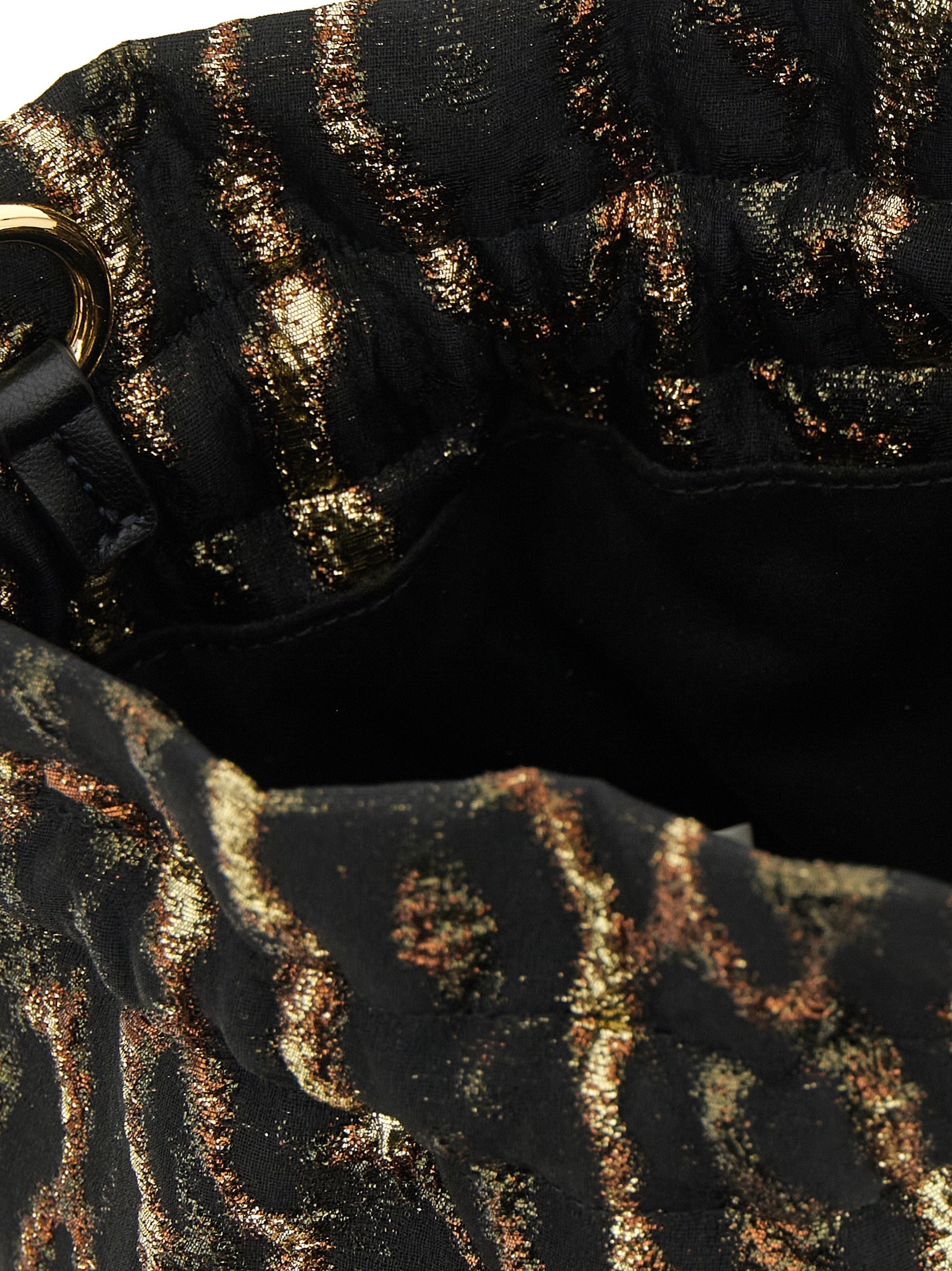 Ganni 'Metallic Bou Bucket' Pouch