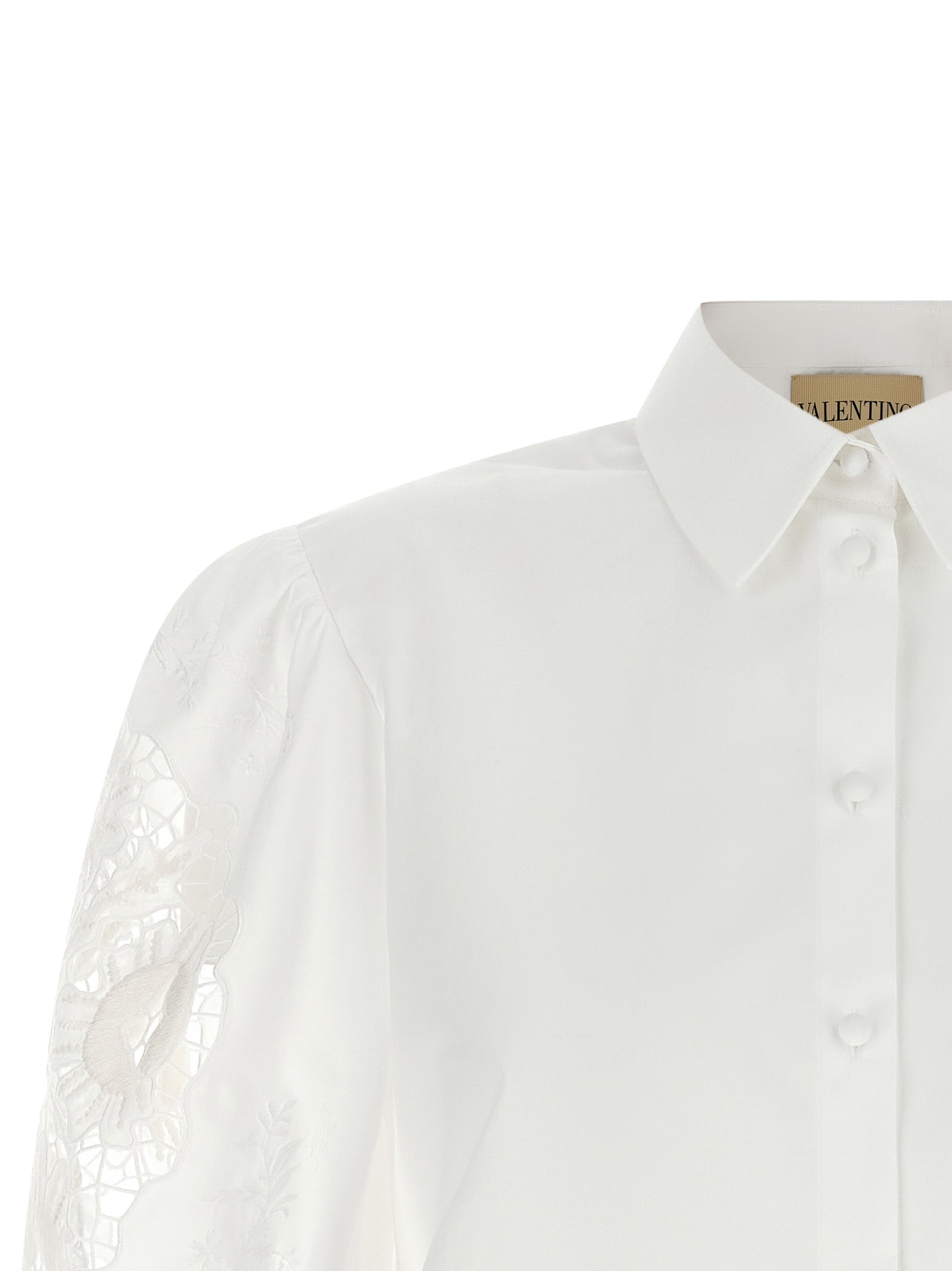 Valentino Garavani Valentino Garavani Macramé Insert Shirt