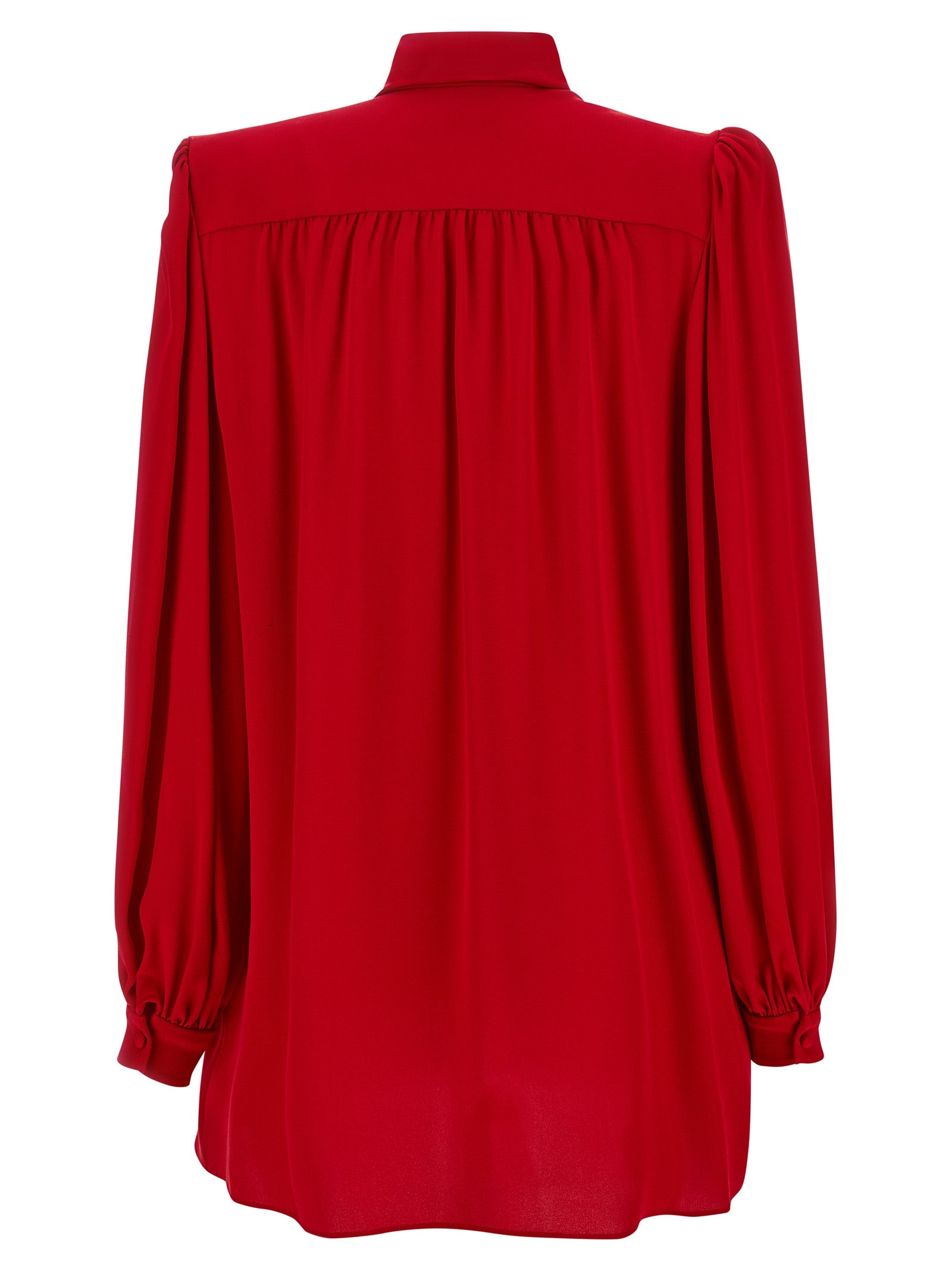 Valentino Garavani Valentino Garavani Silk Shirt With Bow
