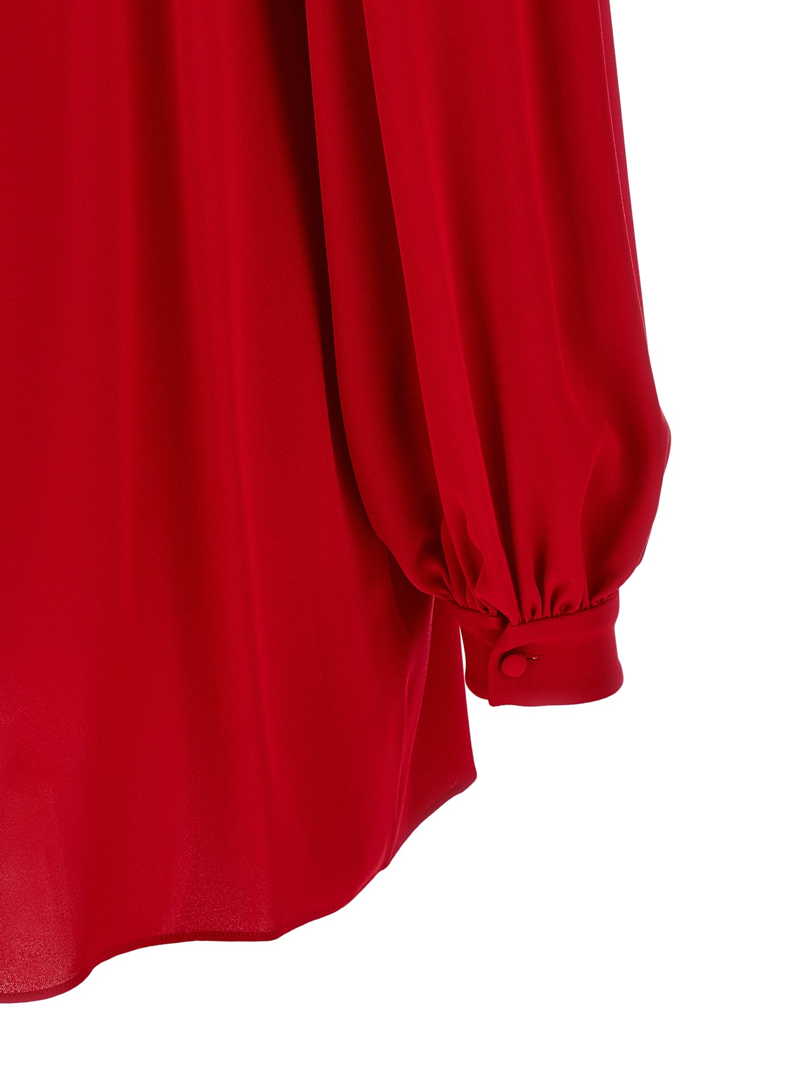 Valentino Garavani Valentino Garavani Silk Shirt With Bow