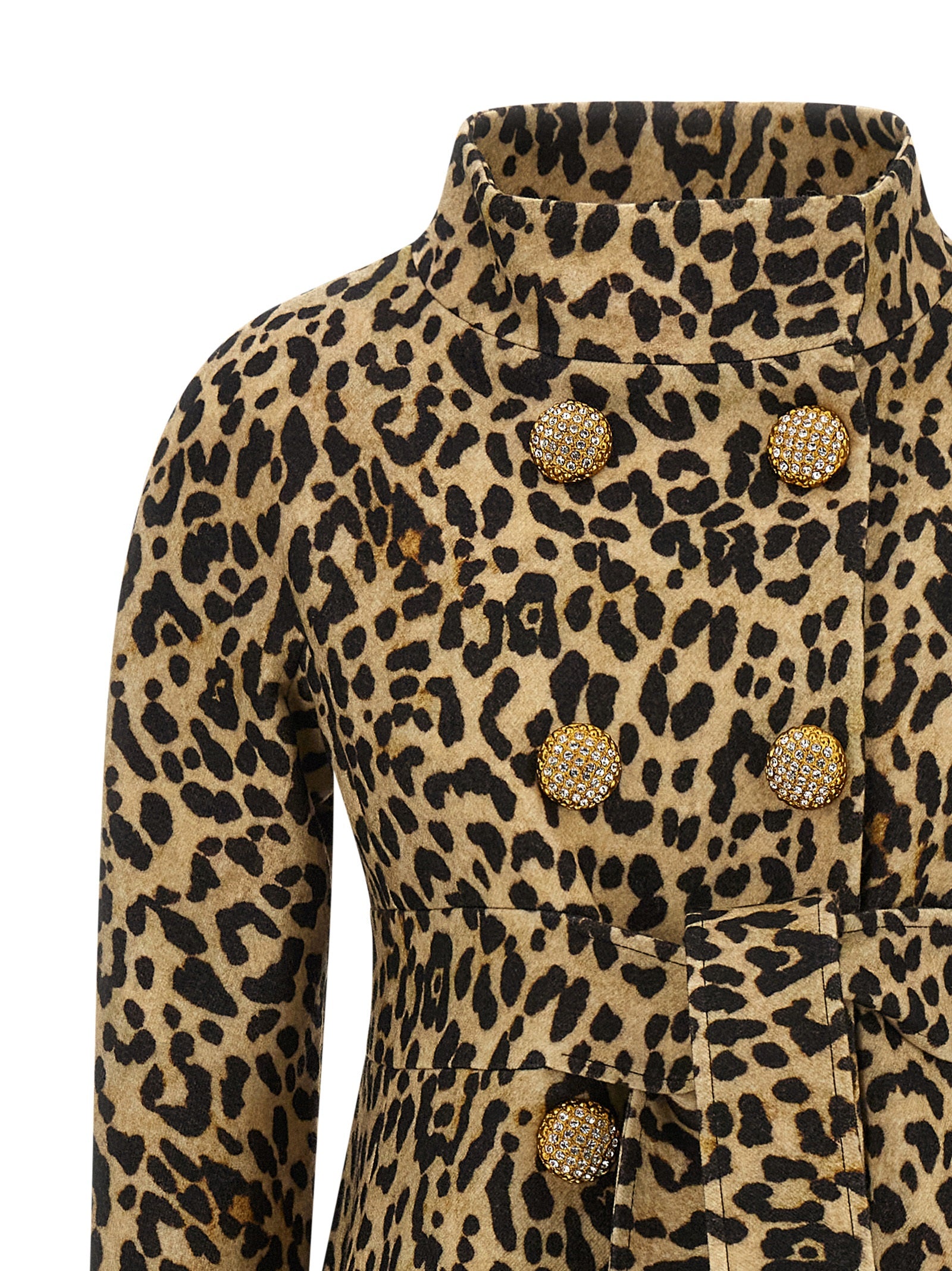 Valentino Garavani Coat Valentino Garavani Animal Print Cloth