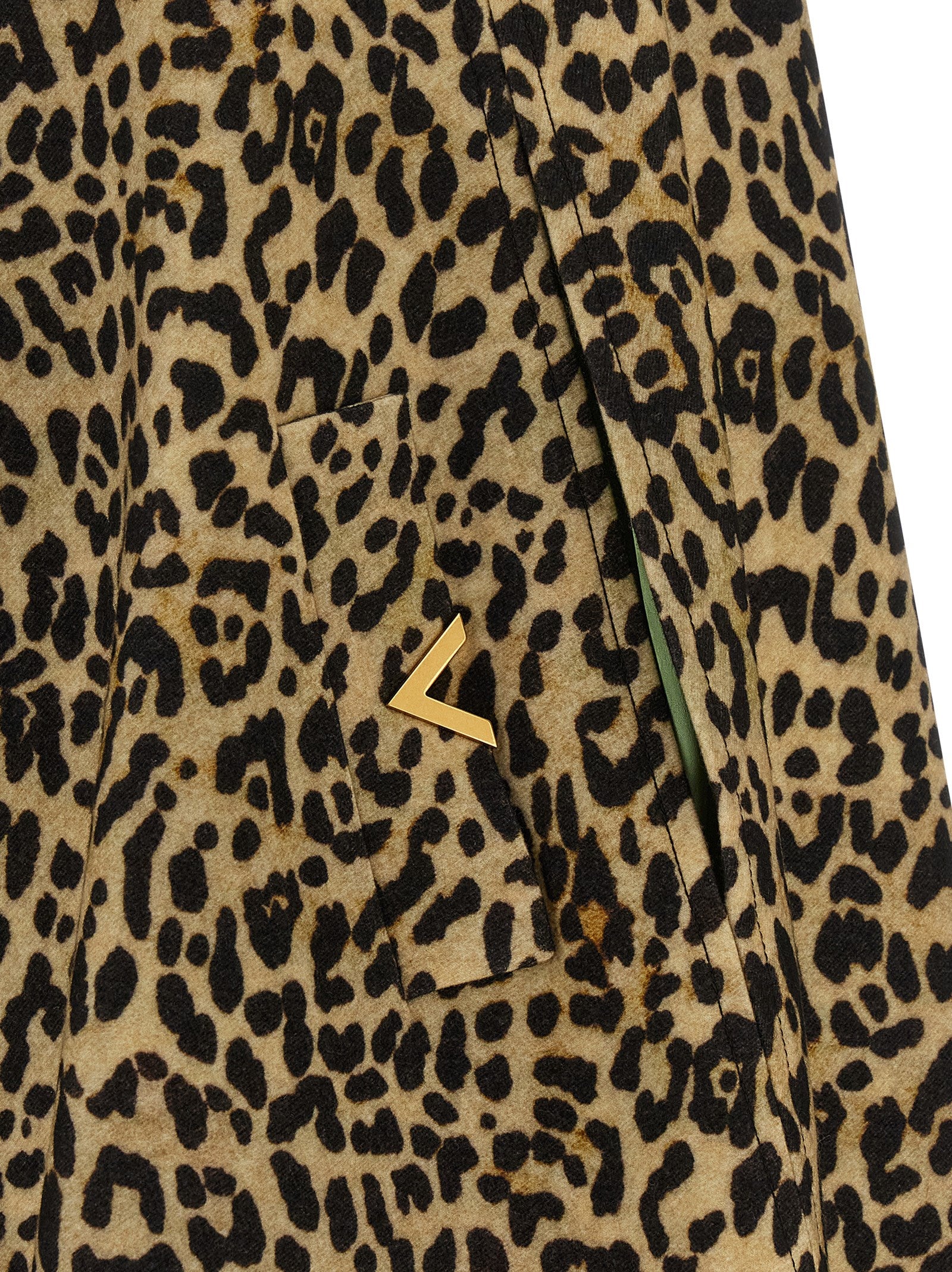 Valentino Garavani Valentino Garavani Cape In Animalier Cloth