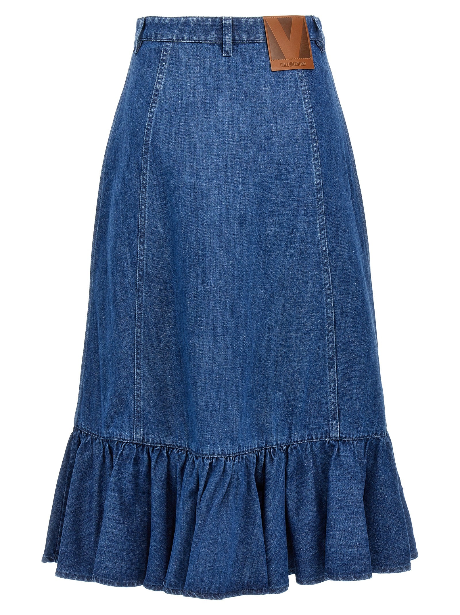 Valentino Garavani Valentino Garavani Denim Skirt