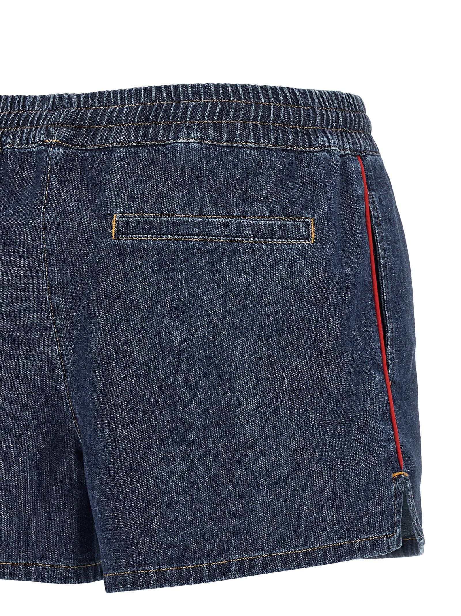 Valentino Garavani Valentino Garavani Chambray Denim Shorts