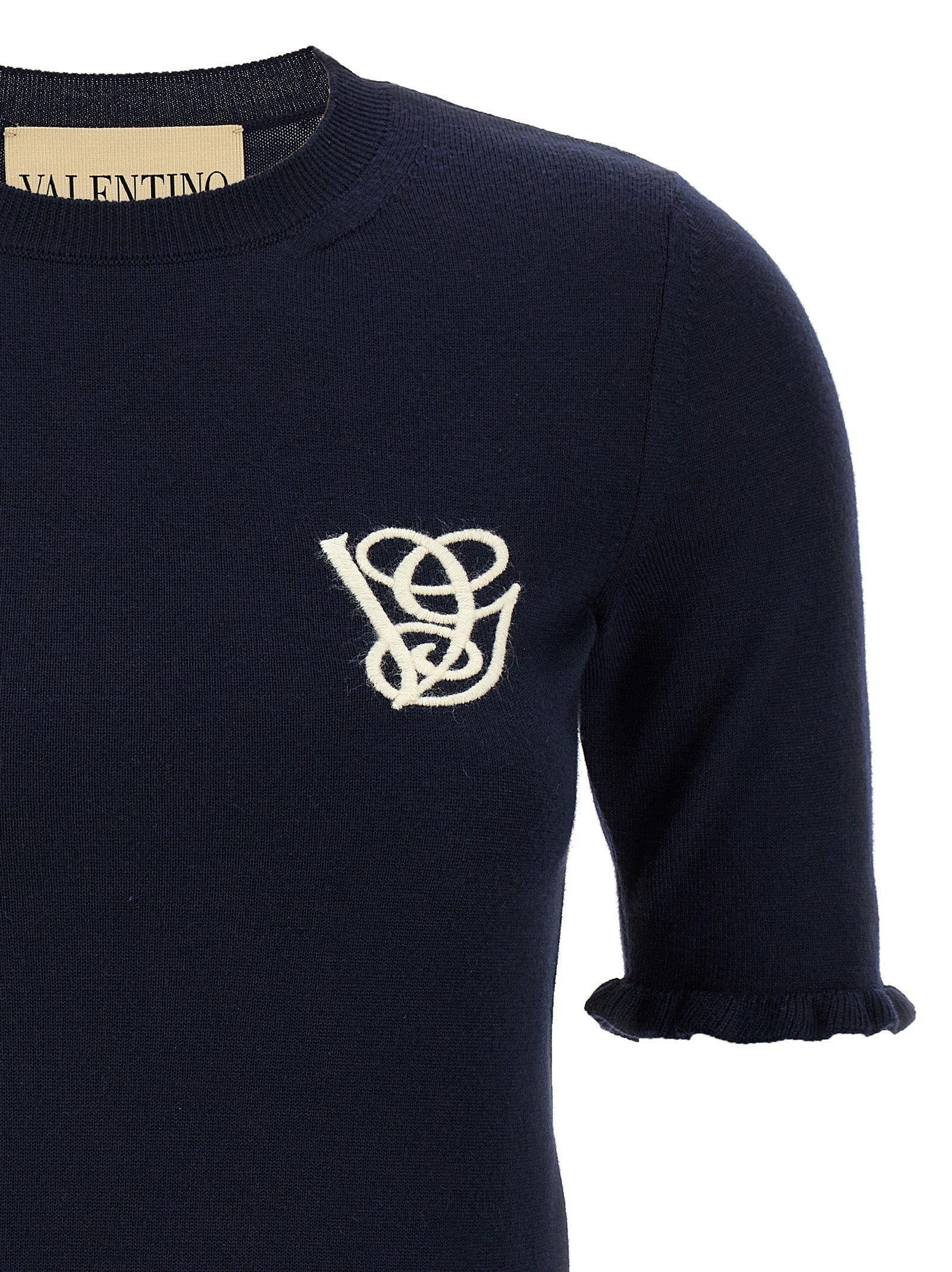 Valentino Garavani Valentino Garavani Vg Embroidery Top