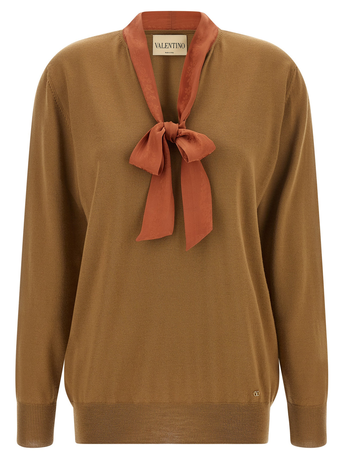 Valentino Garavani Valentino Garavani Lavallière Collar Sweater