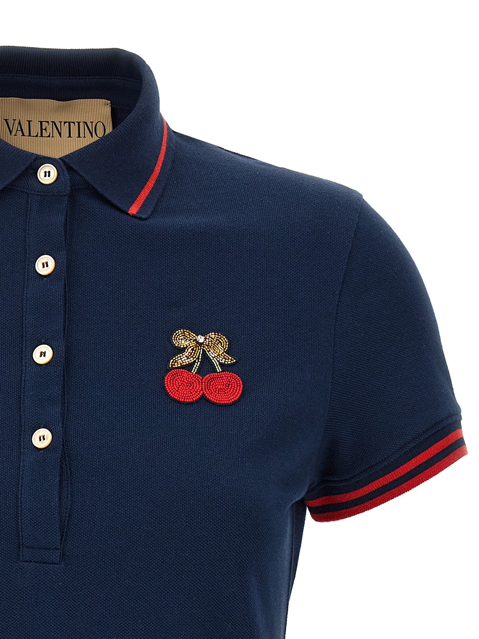 Valentino Garavani Valentino Garavani 'Cherryfic' Polo Shirt