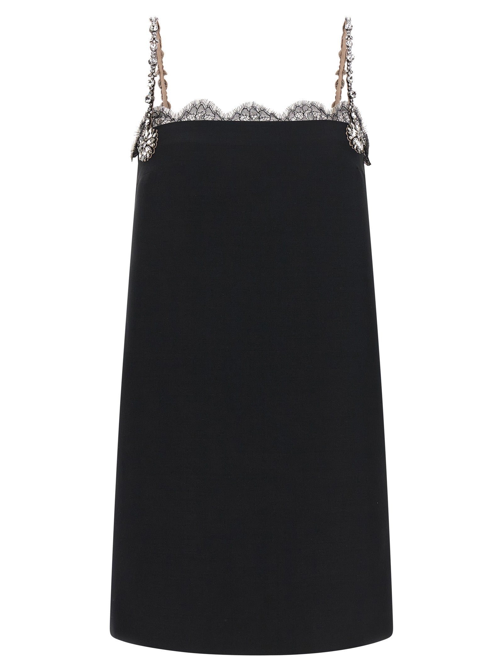 Valentino Garavani Valentino Garavani Crystal Embroidery Dress