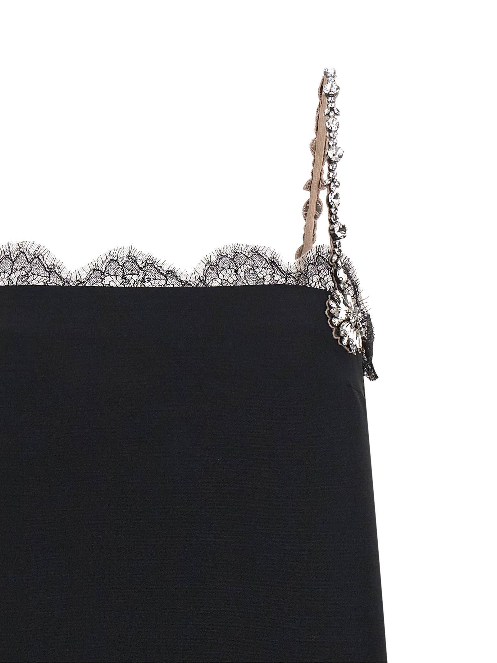 Valentino Garavani Valentino Garavani Crystal Embroidery Dress
