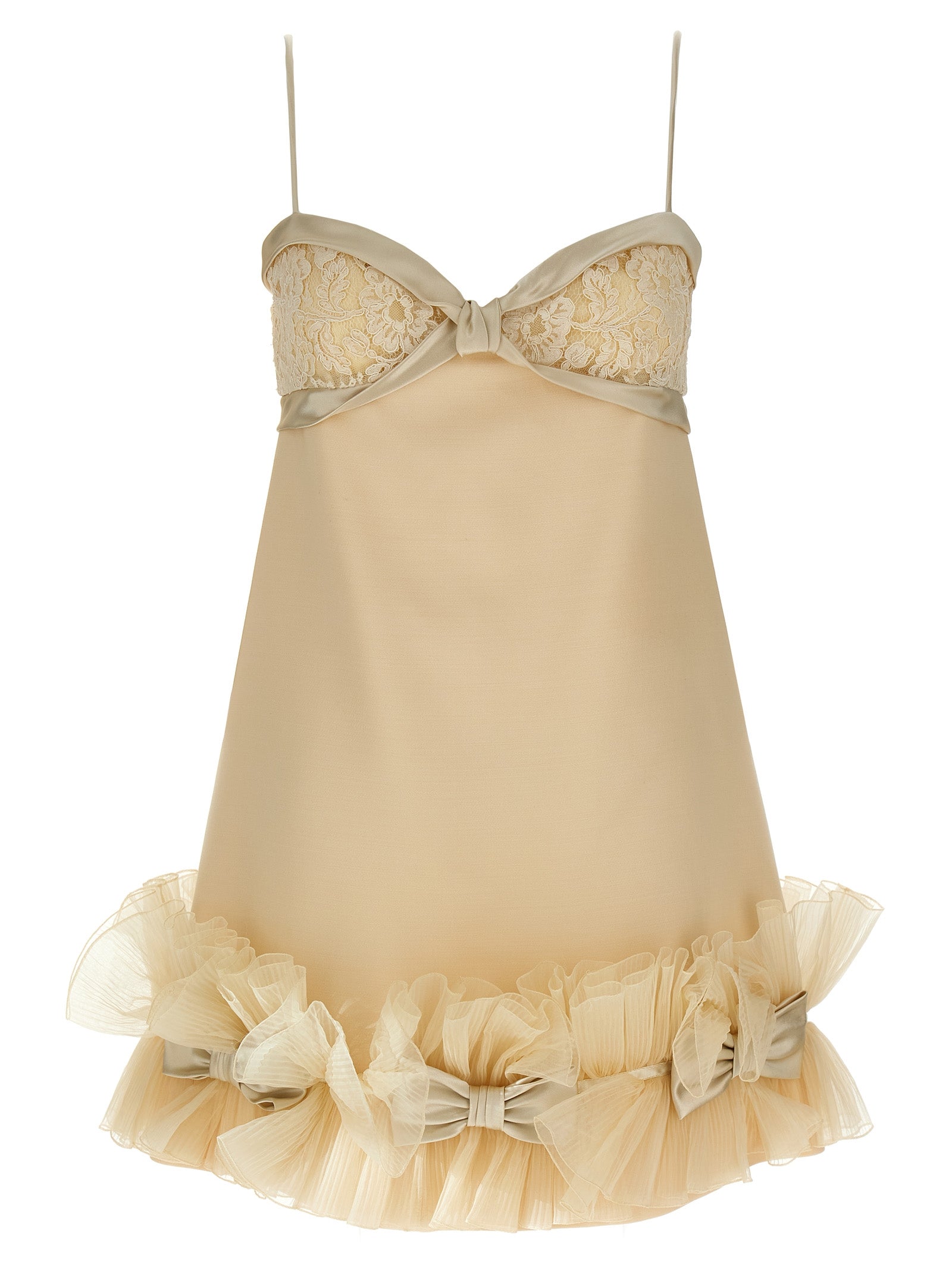 Valentino Garavani Valentino Garavani Pleated Ruffles Dress