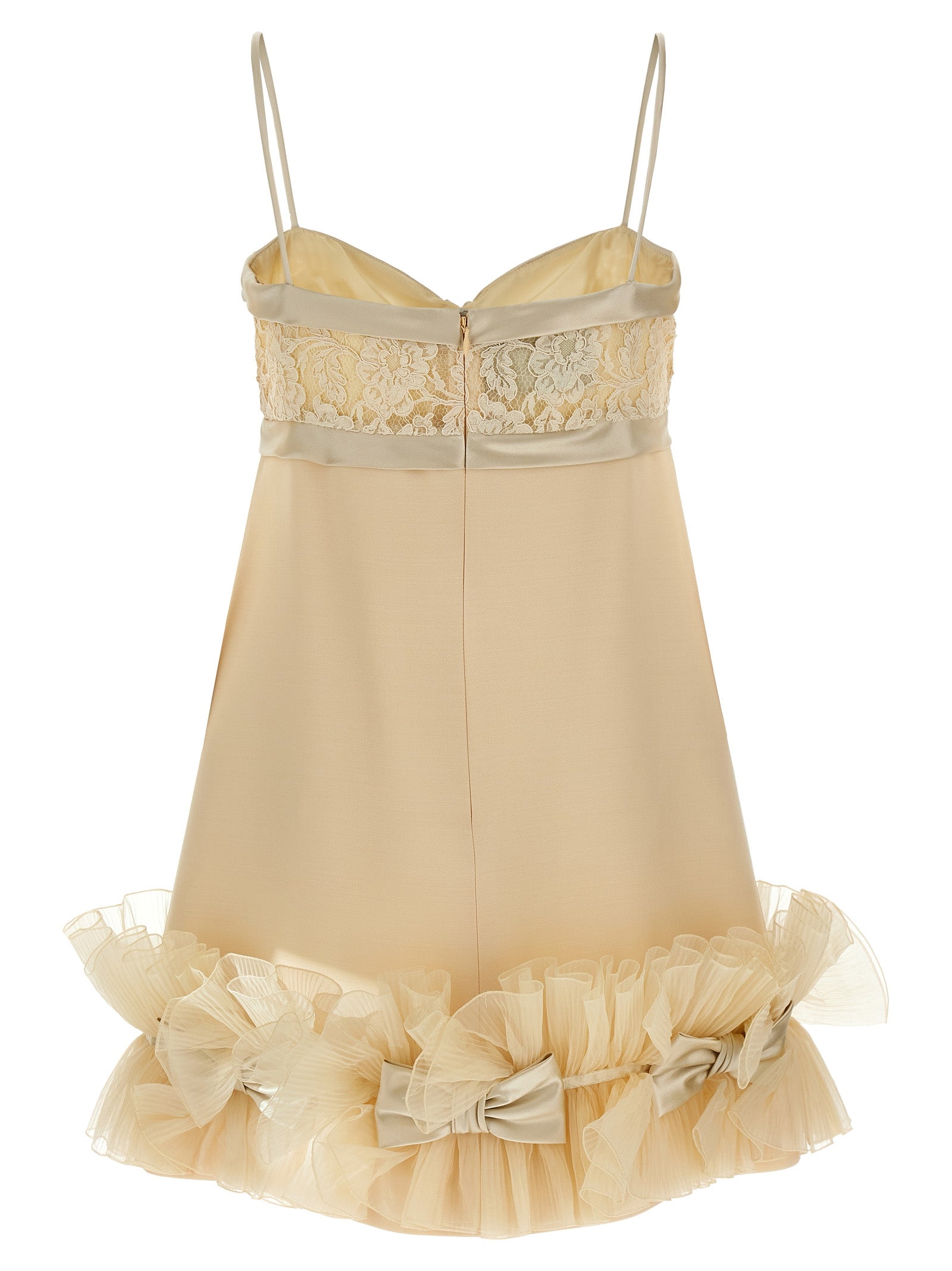 Valentino Garavani Valentino Garavani Pleated Ruffles Dress