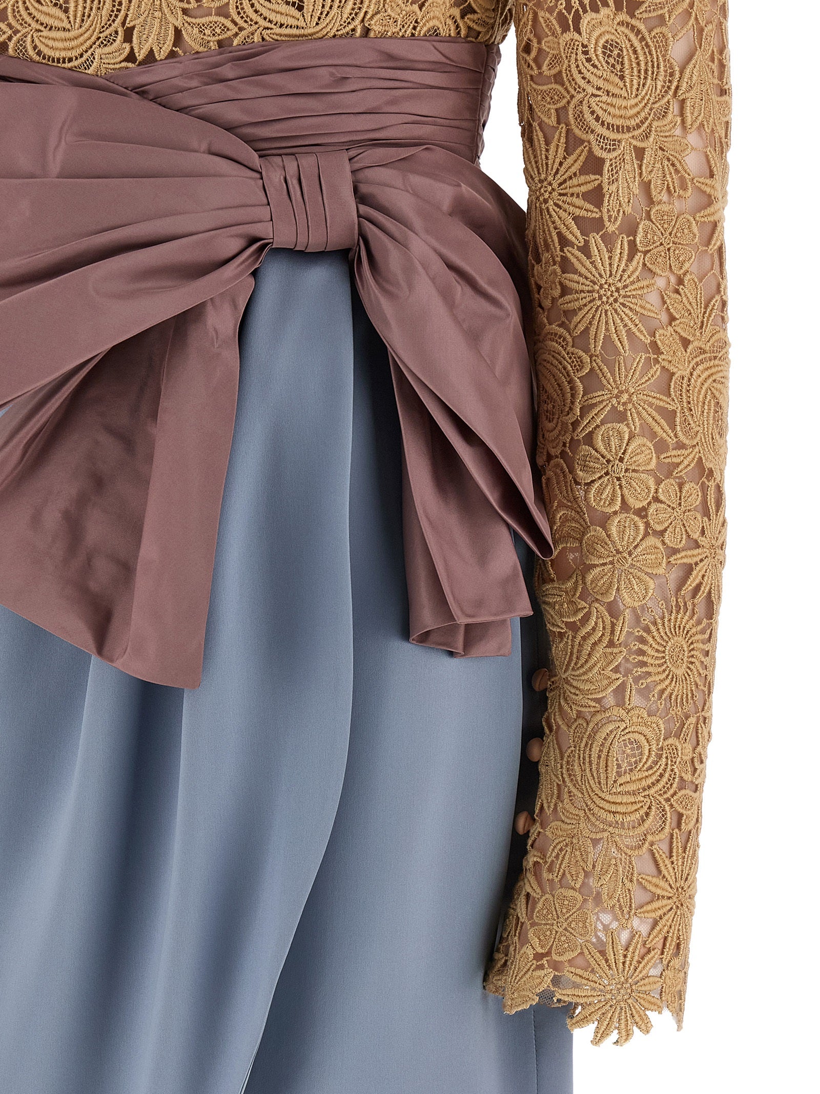 Valentino Garavani Valentinogaravani 'Fleur A Jours Flower Mix' Dress