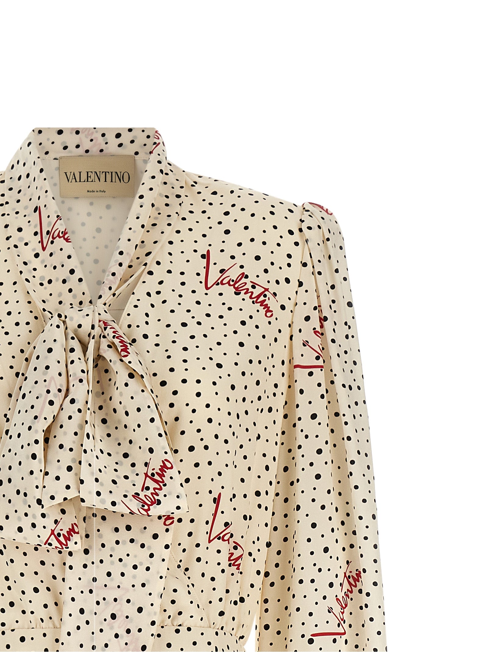 Valentino Garavani Valentino Garavani 'Bollicine' Print Dress