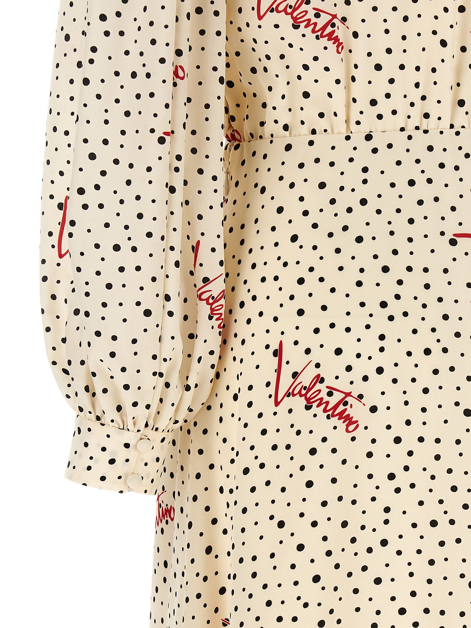 Valentino Garavani Valentino Garavani 'Bollicine' Print Dress