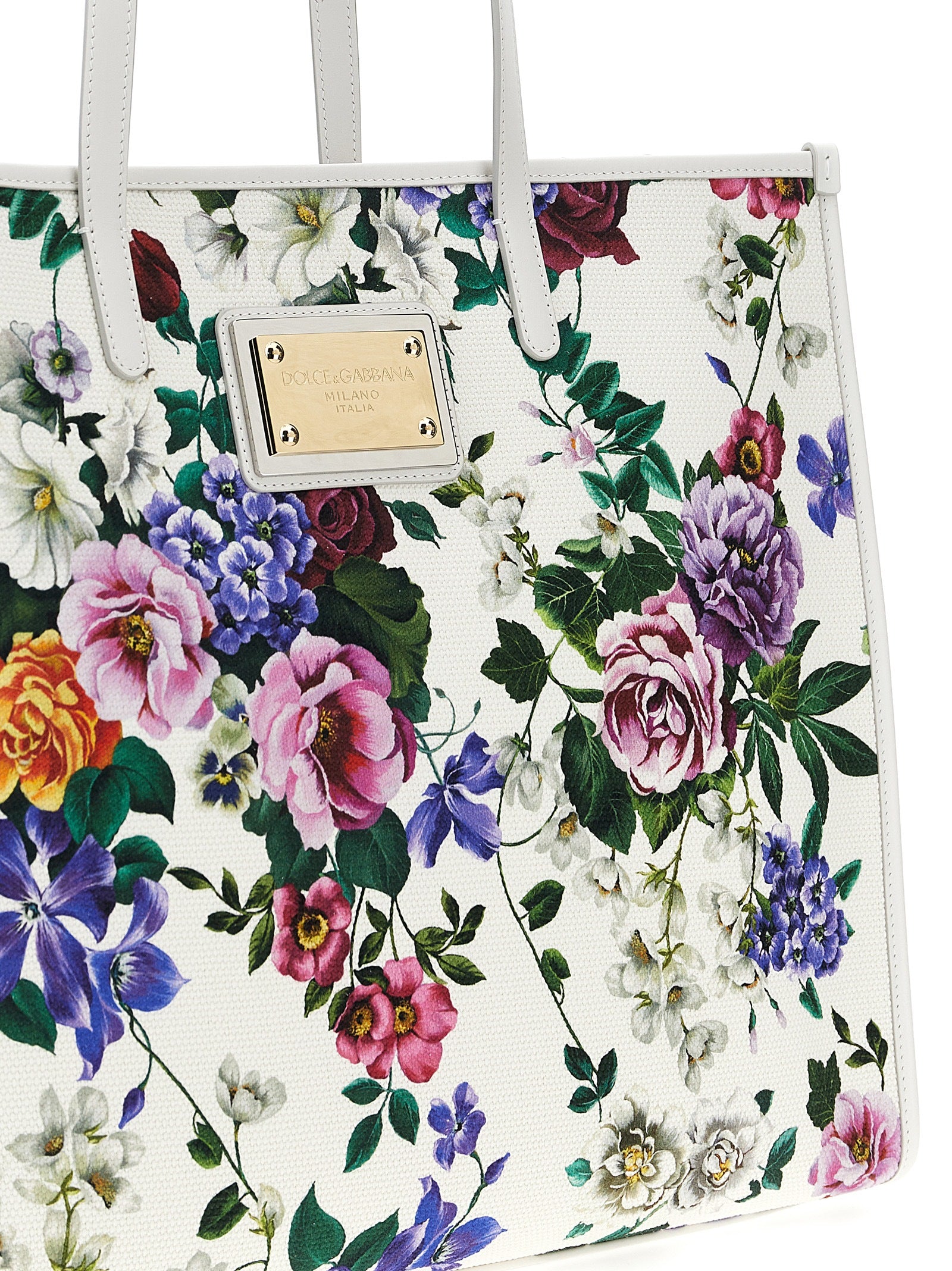 Dolce & Gabbana Floral Shopping Bag