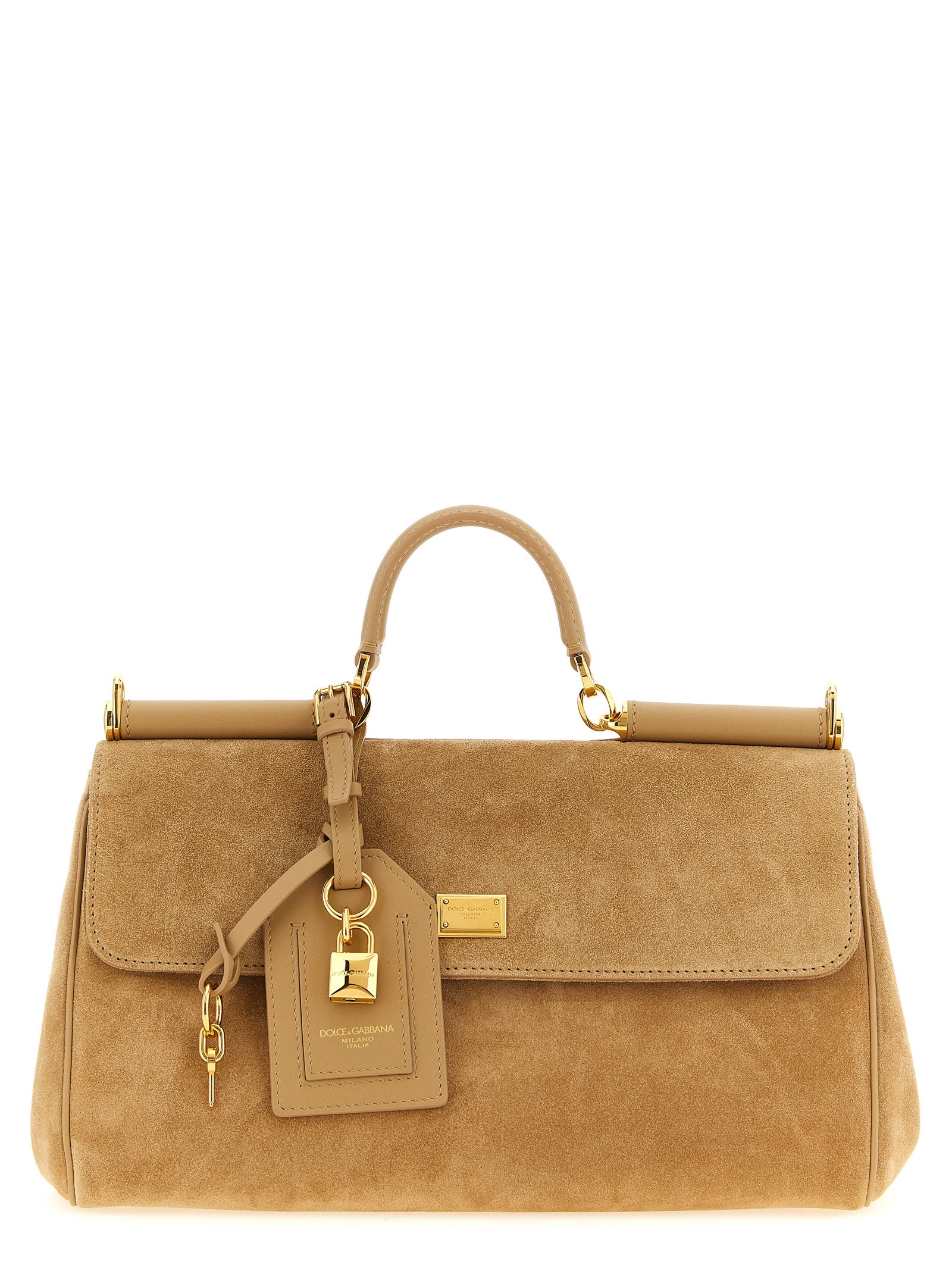 Dolce & Gabbana 'My Sicily' Suede Handbag