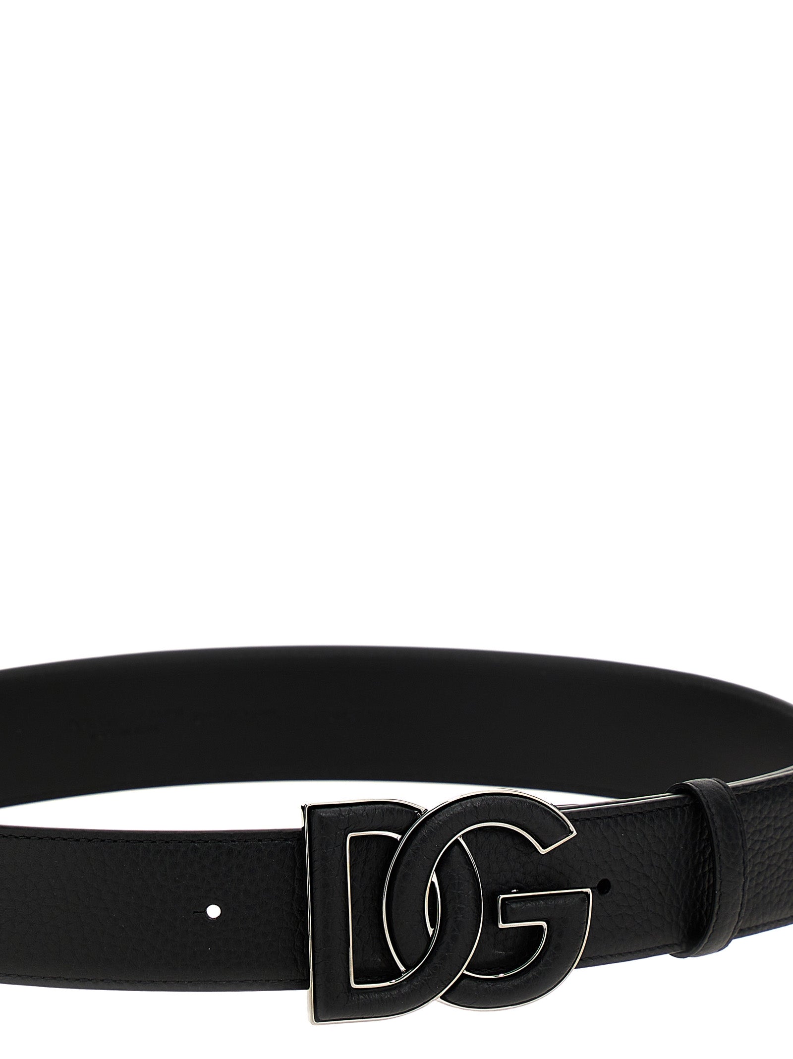 Dolce & Gabbana Logo Leather Belt