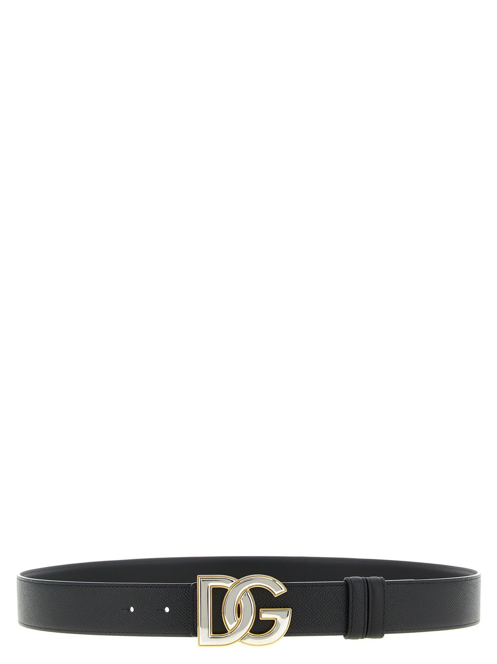 Dolce & Gabbana Reversible ‘Dg’ Cross Belt