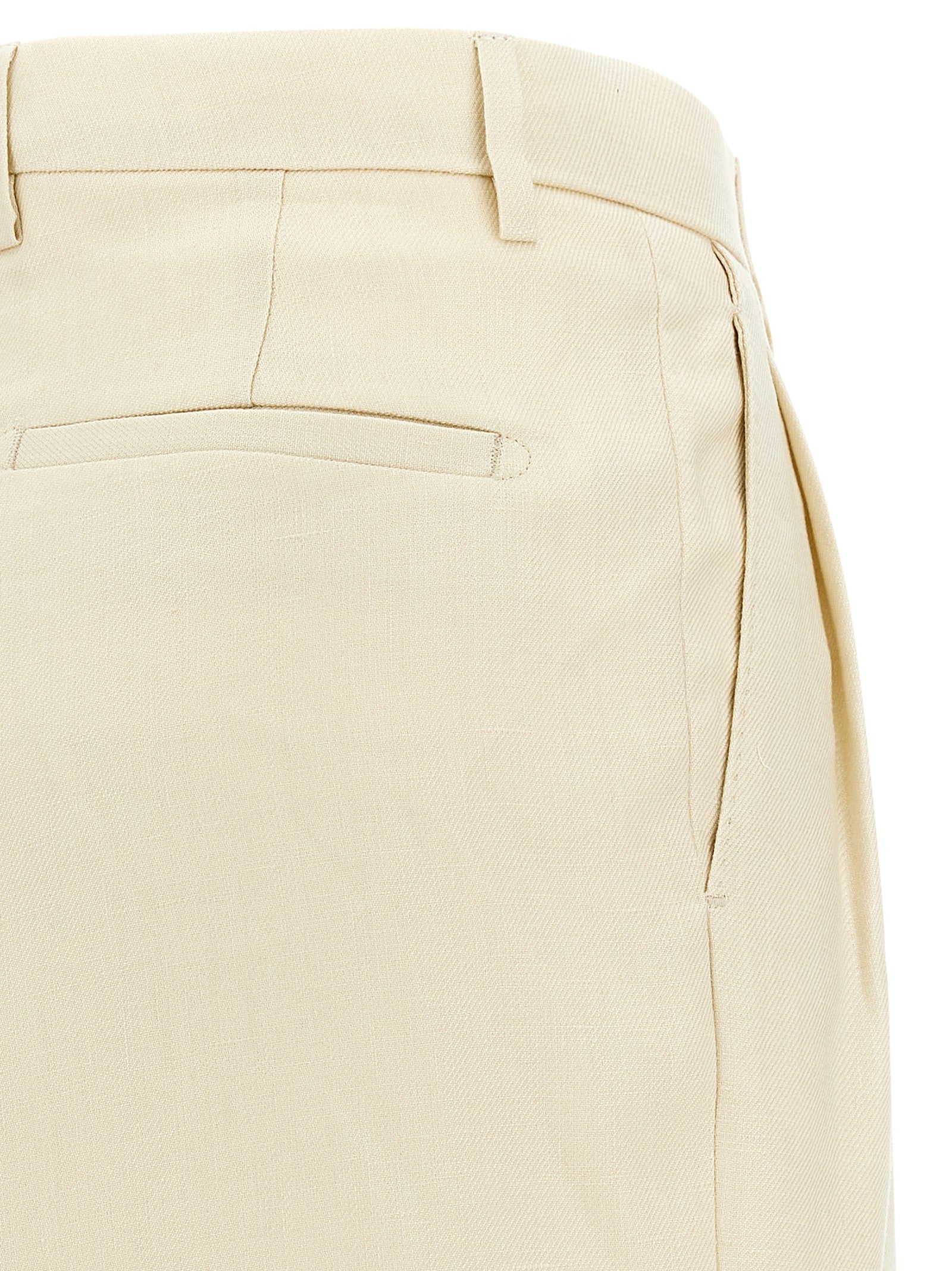 Tagliatore Linen Bermuda Shorts