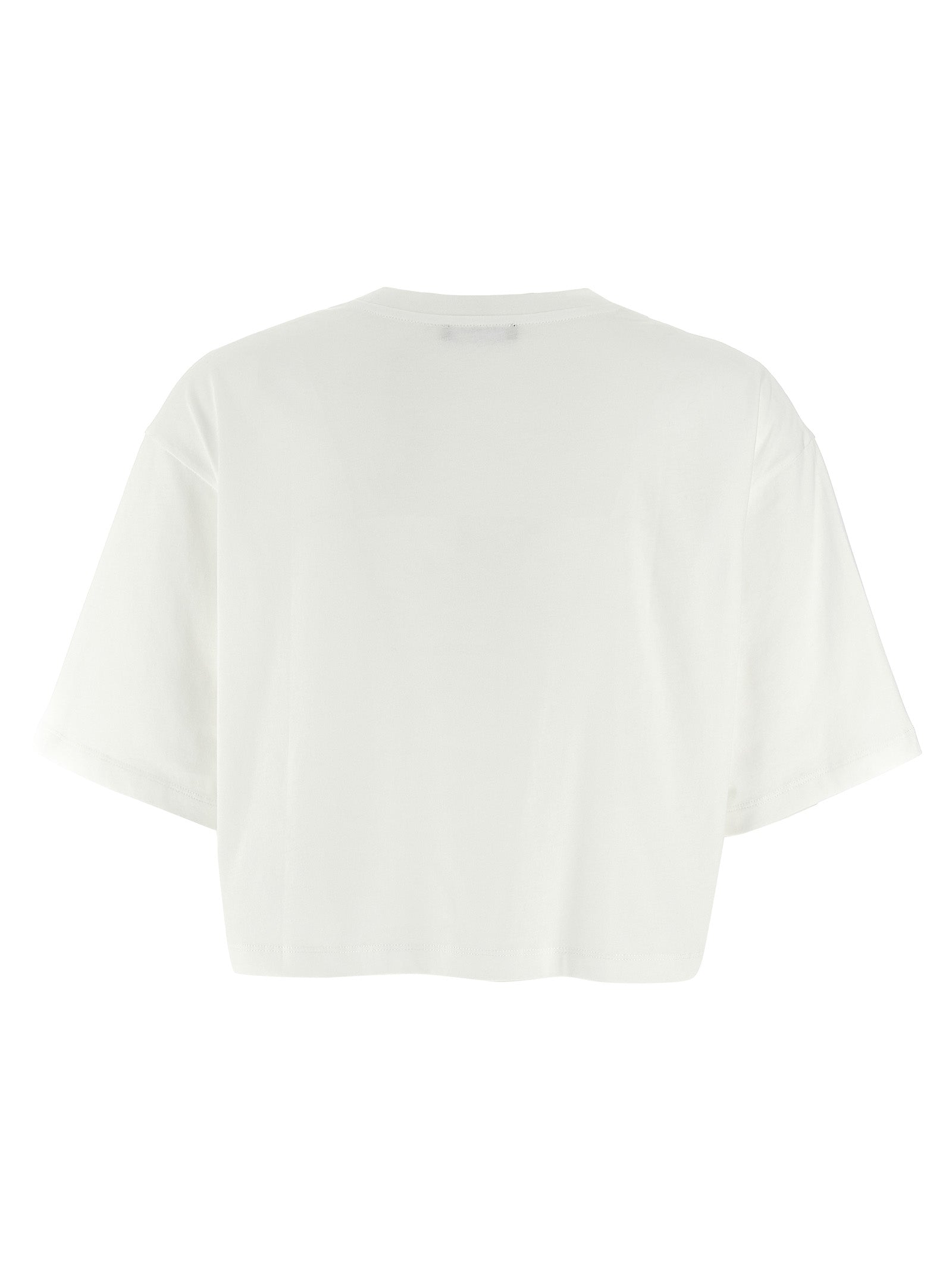 Balmain Logo Crop T-Shirt