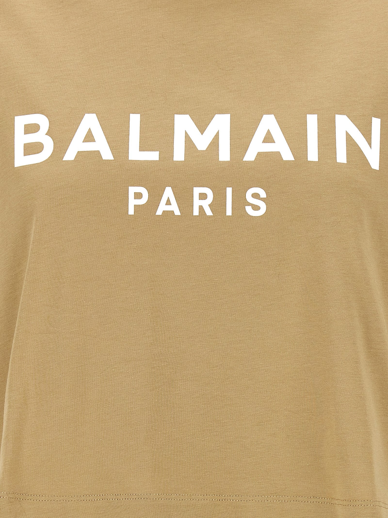 Balmain Cropped T-Shirt