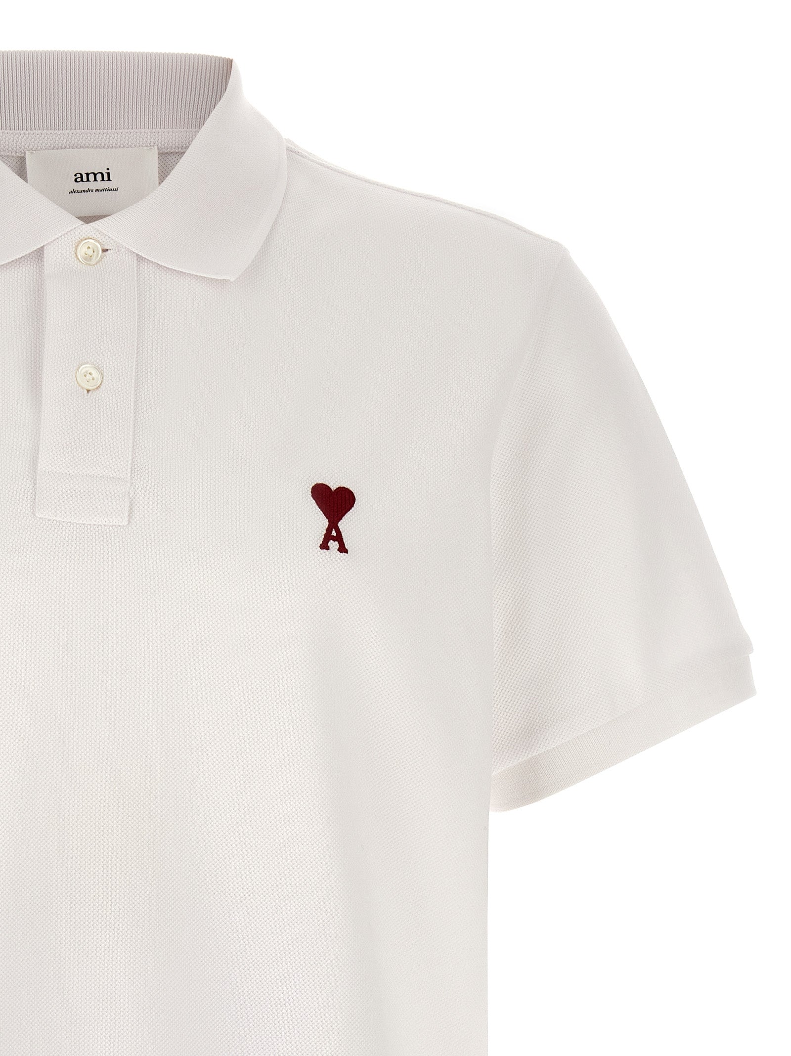 Ami Paris 'Ami De Coeur' Polo Shirt