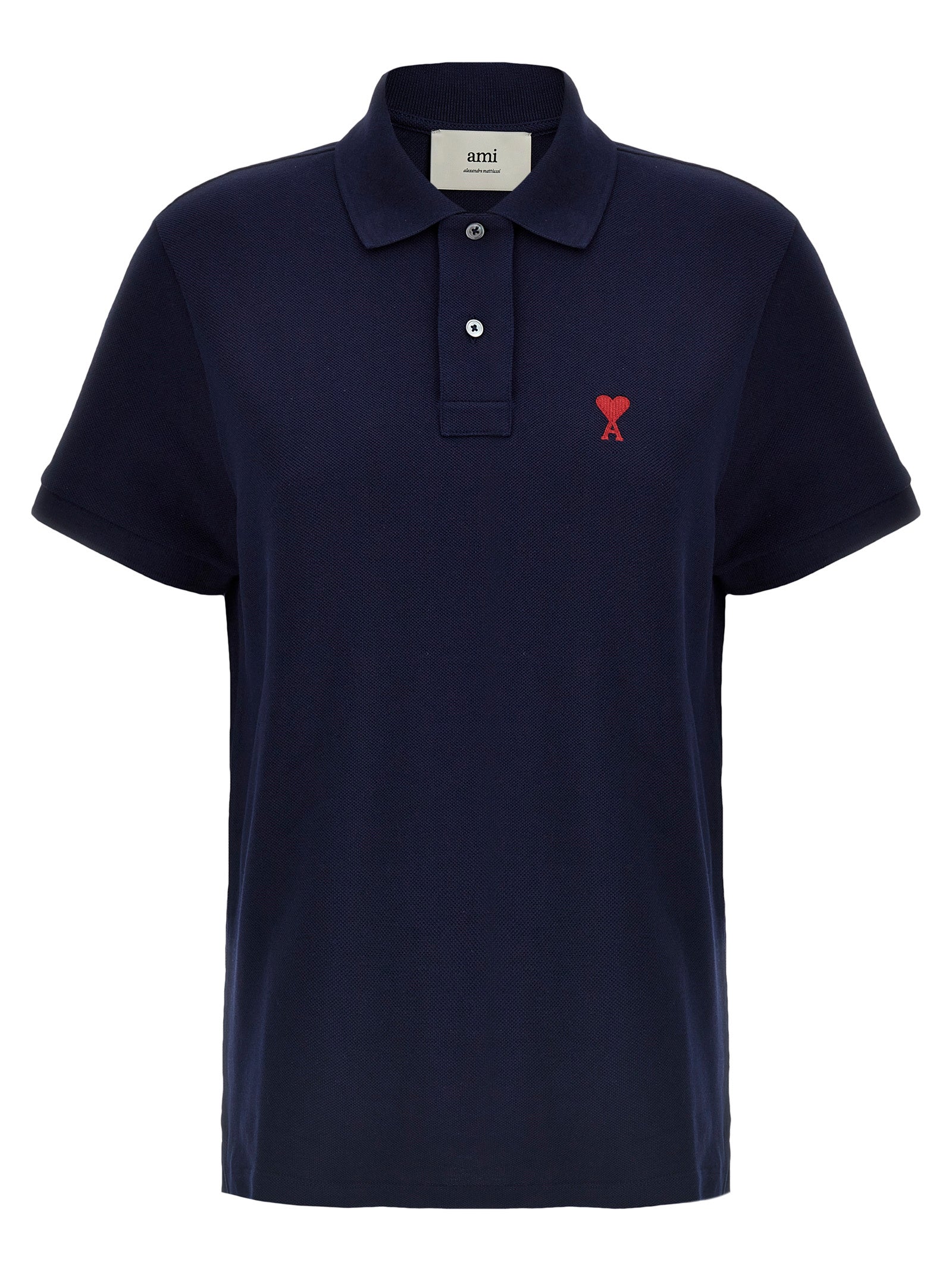 Ami Paris 'Ami De Coeur' Polo Shirt