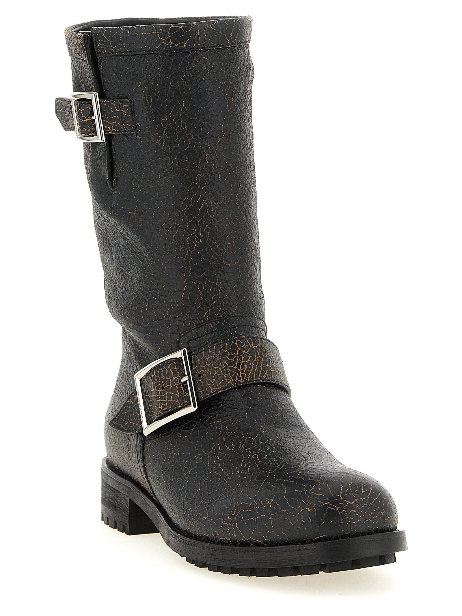 Jimmy Choo 'Biker Mid' Ankle Boots