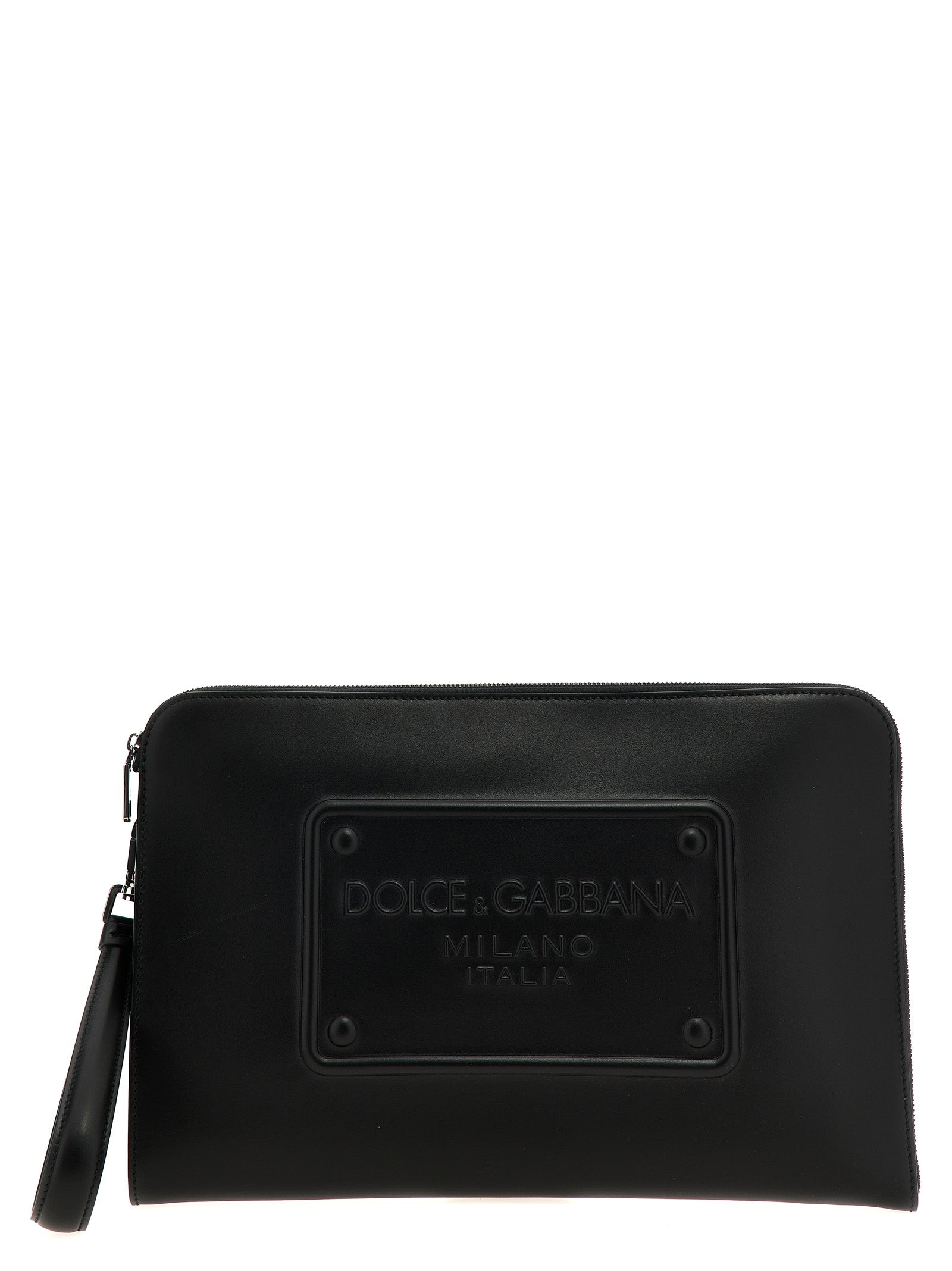 Dolce & Gabbana Large Plaque Pouch