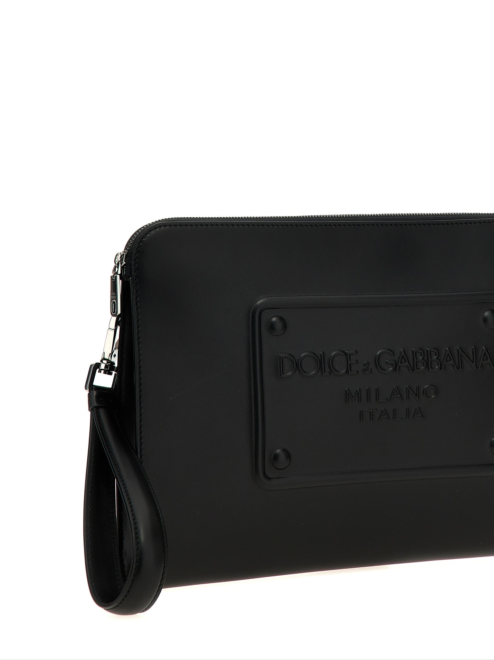 Dolce & Gabbana Large Plaque Pouch