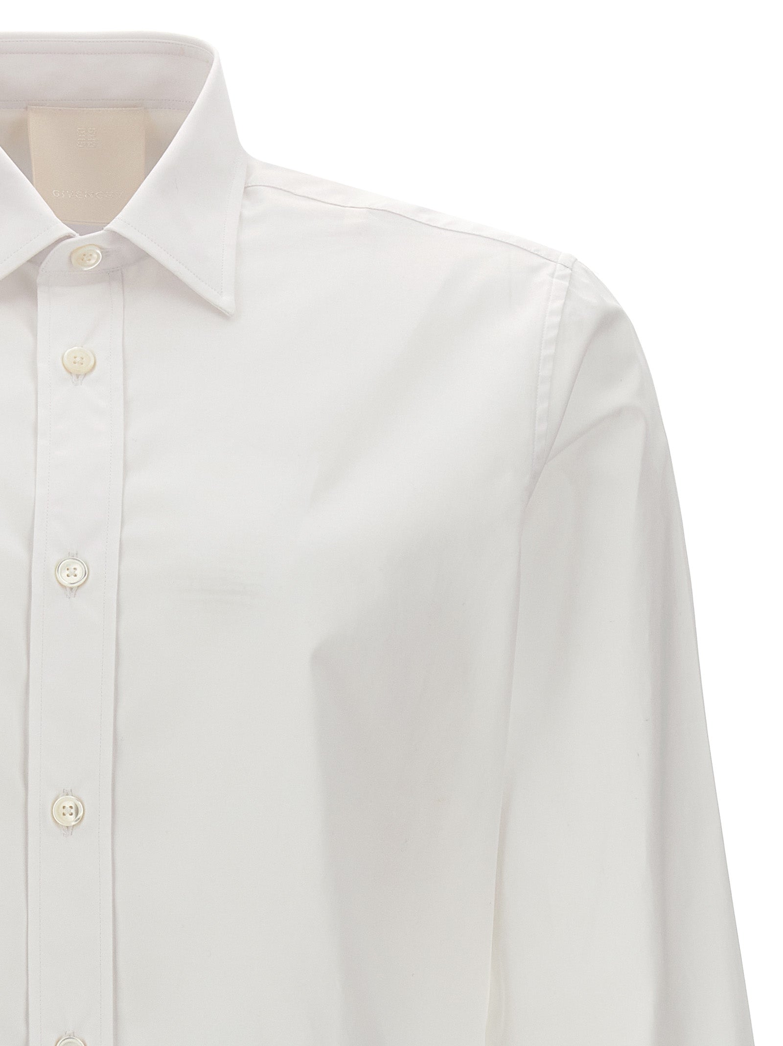 Givenchy Logo Embroidery Shirt