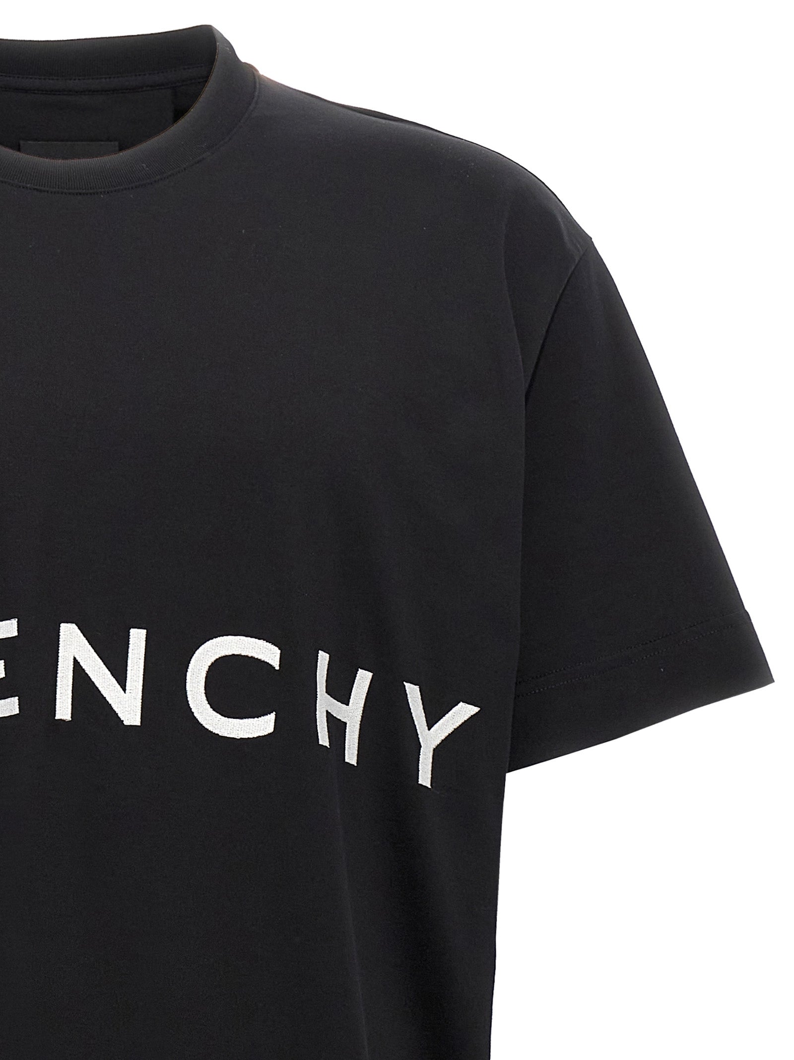 Givenchy Logo Embroidery T-Shirt