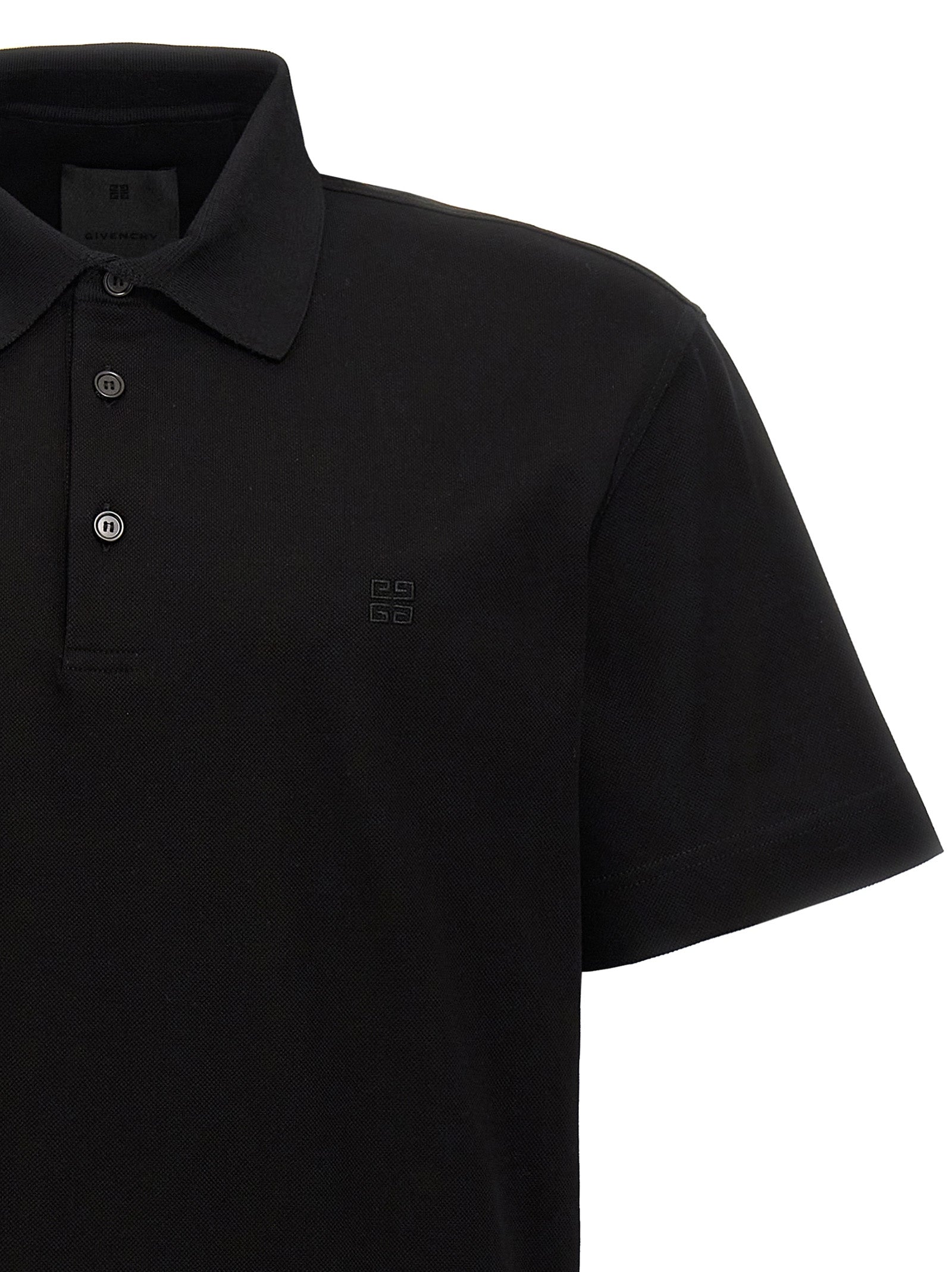 Givenchy Logo Embroidery Polo Shirt