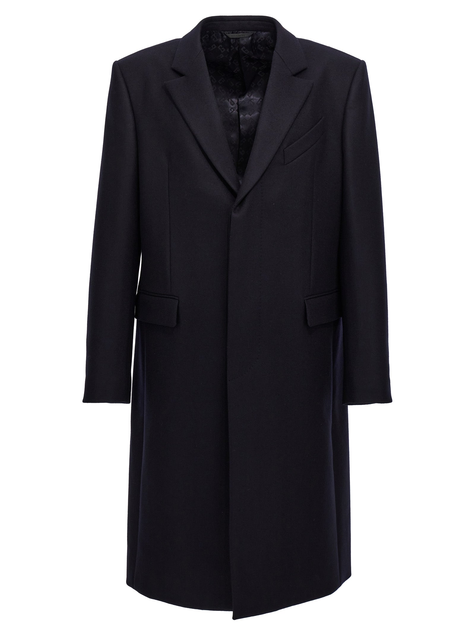 Givenchy Single-Breasted Long Coat