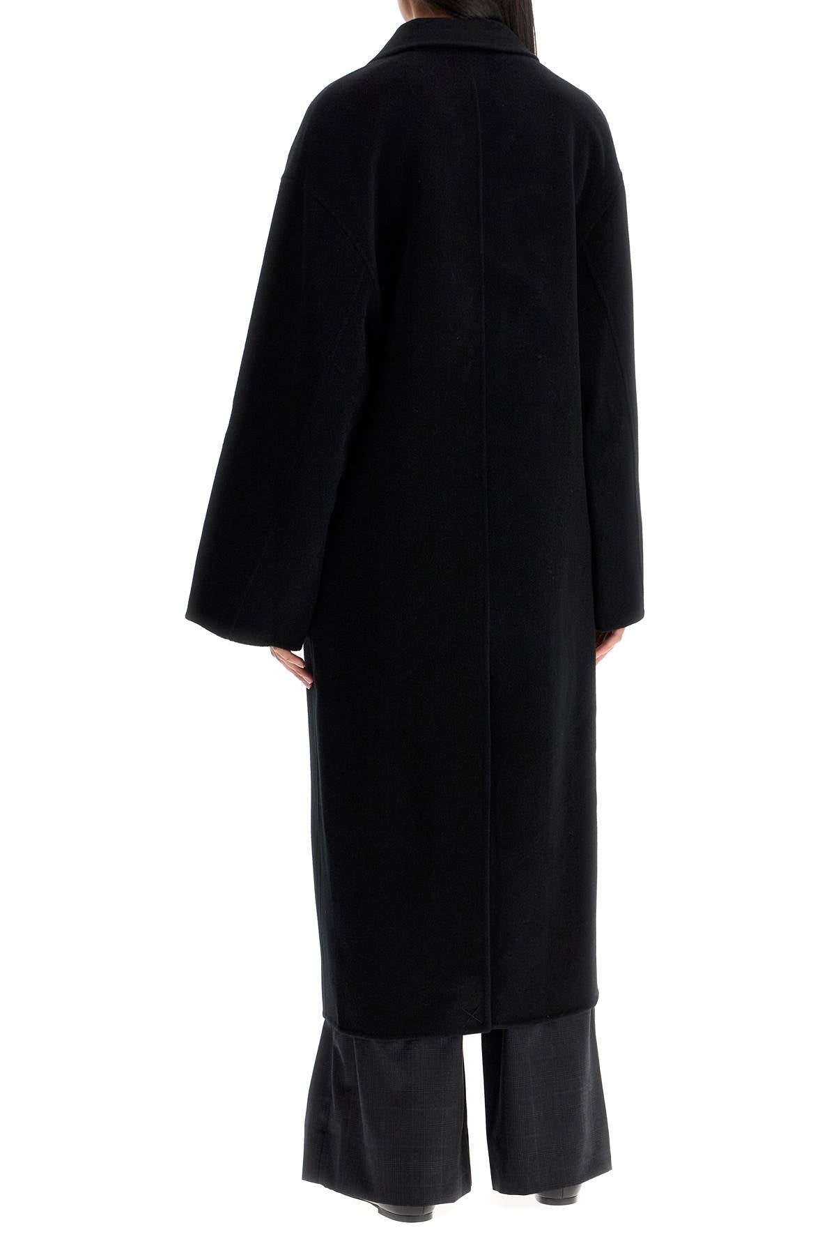 Loulou Studio Long Wool And Cashmere Coat 'Borne