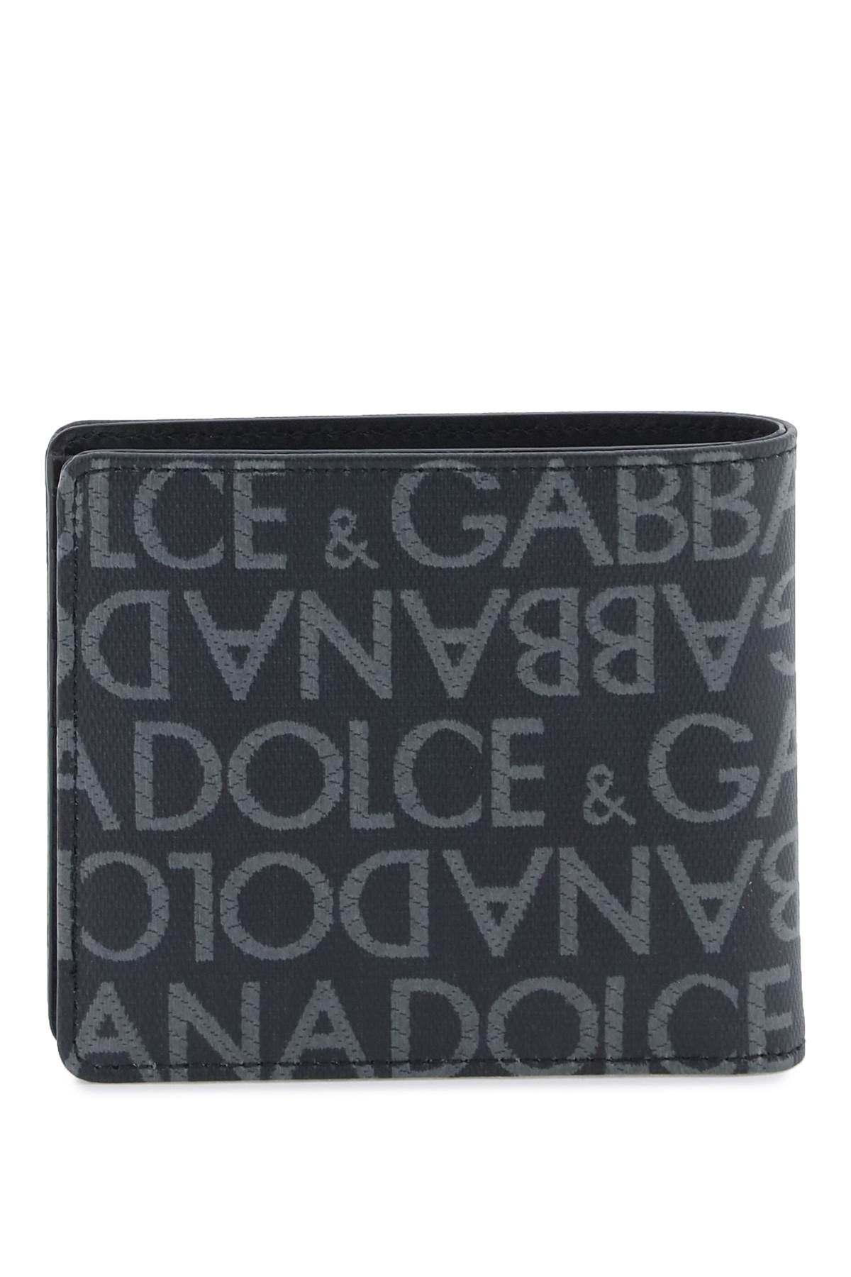 Dolce & Gabbana Jacquard Logo Wallet