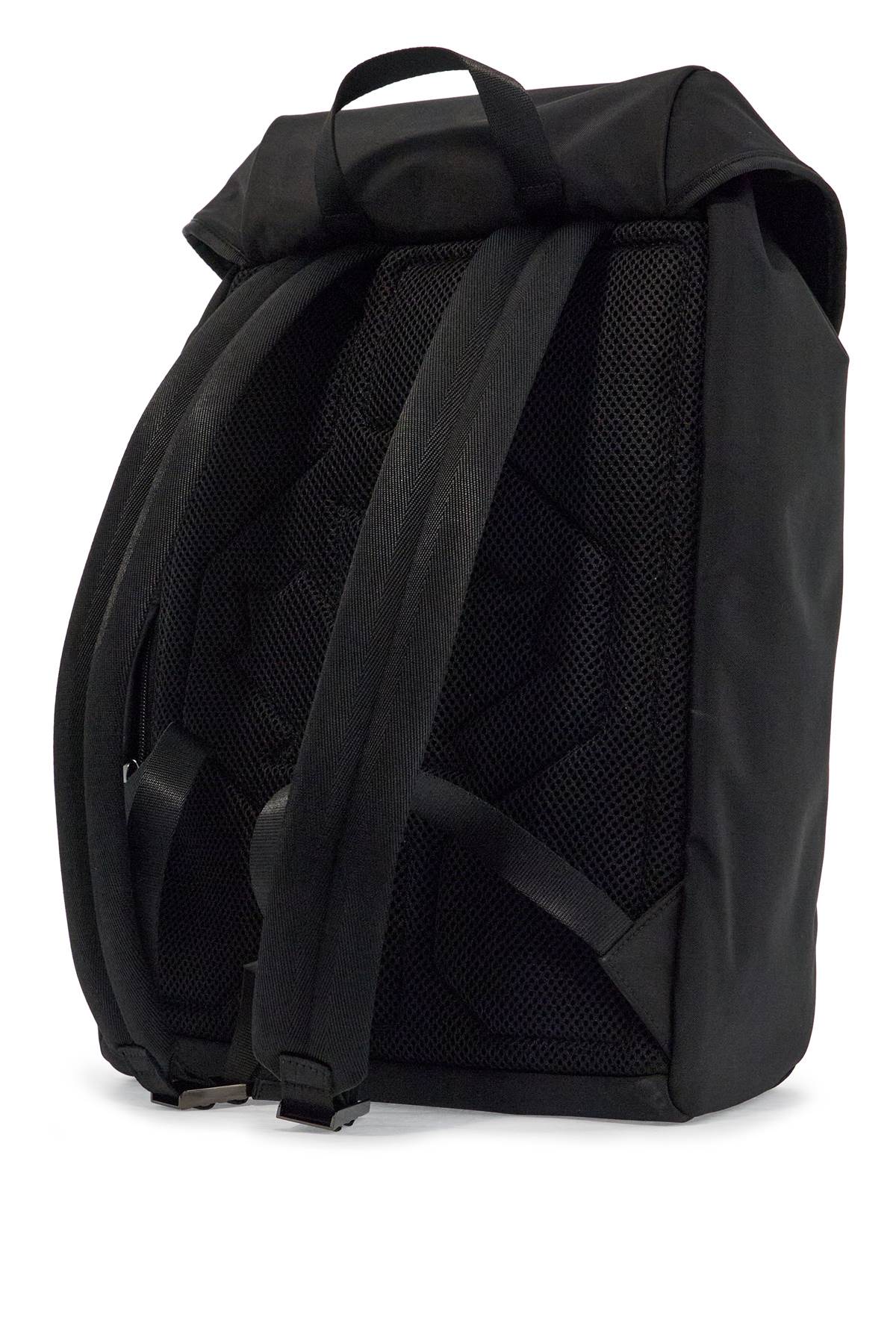 Dsquared2 Black Nylon Laptop Backpack