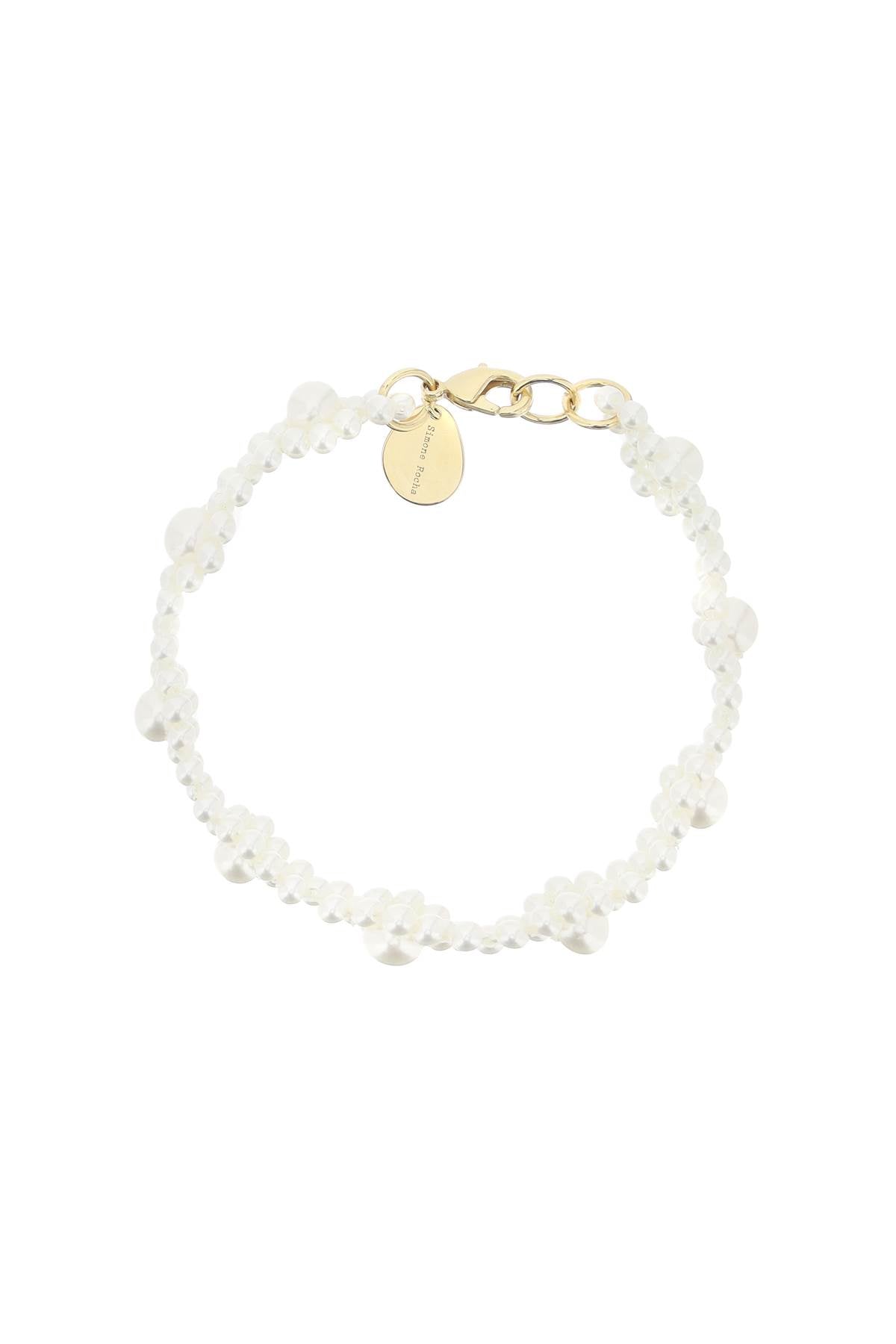 Simone Rocha Bracelet With Daisy-Shaped Beads